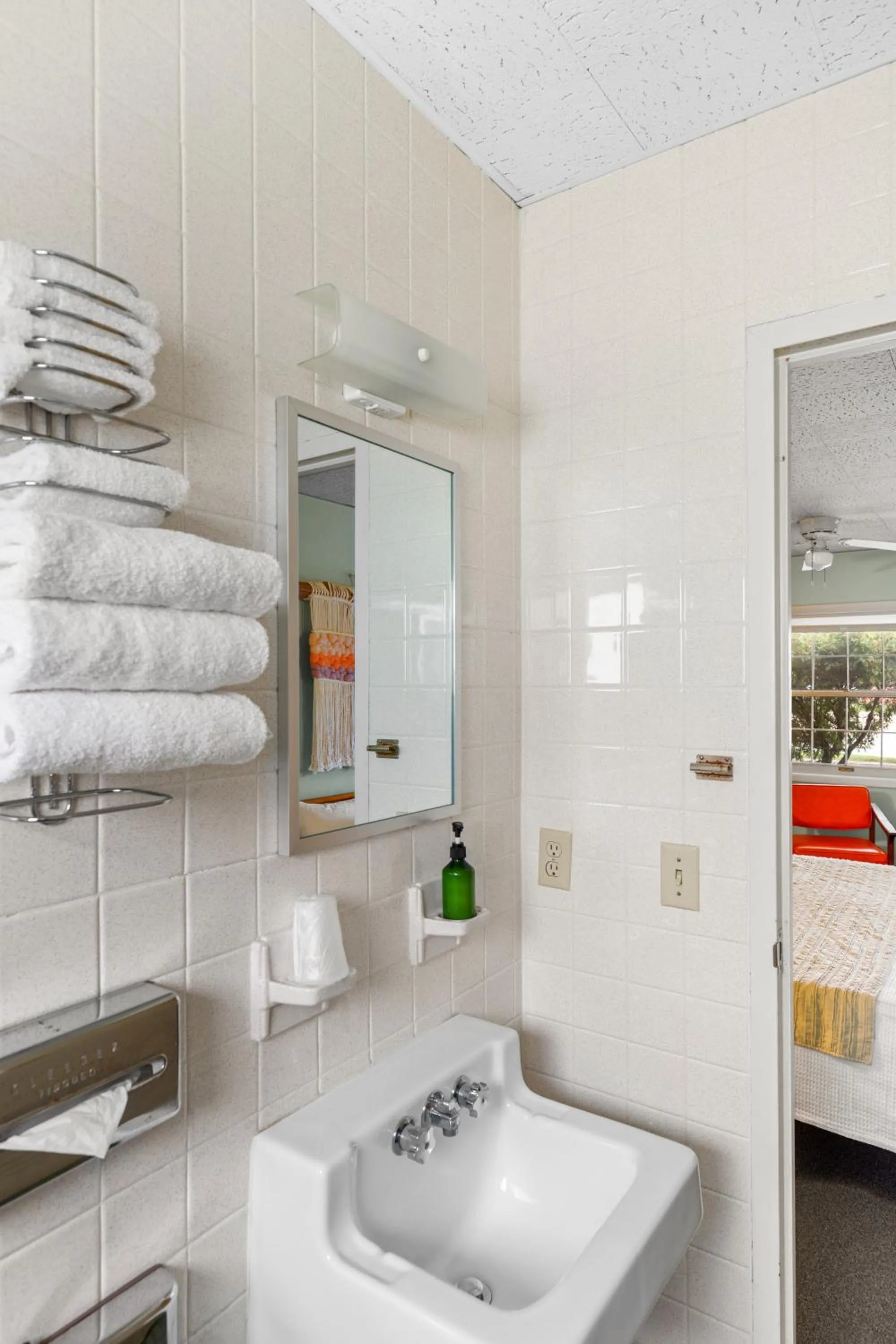 Bathroom in Motel Bear Lake