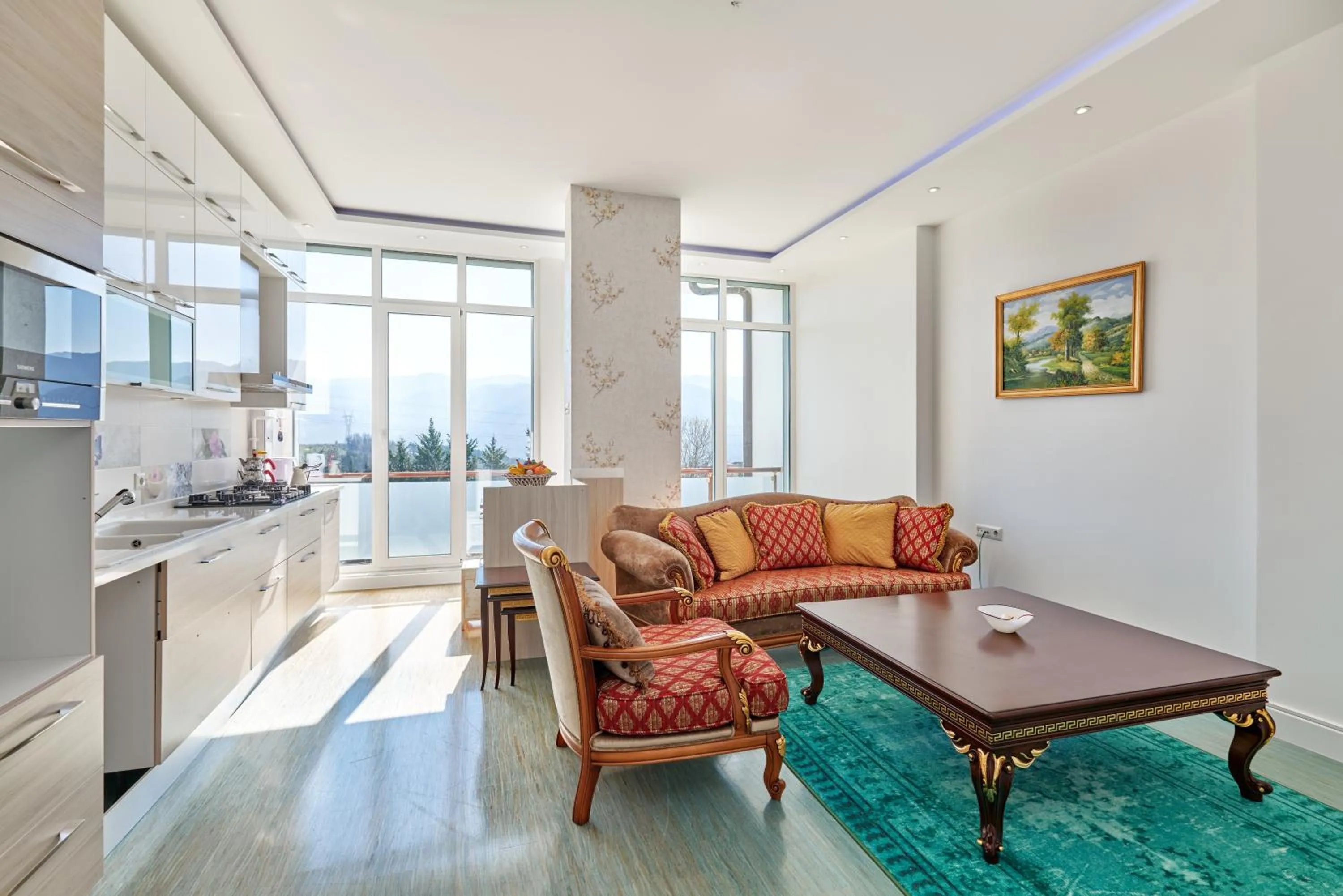 Natural landscape in Beyaz Köşk Geyve