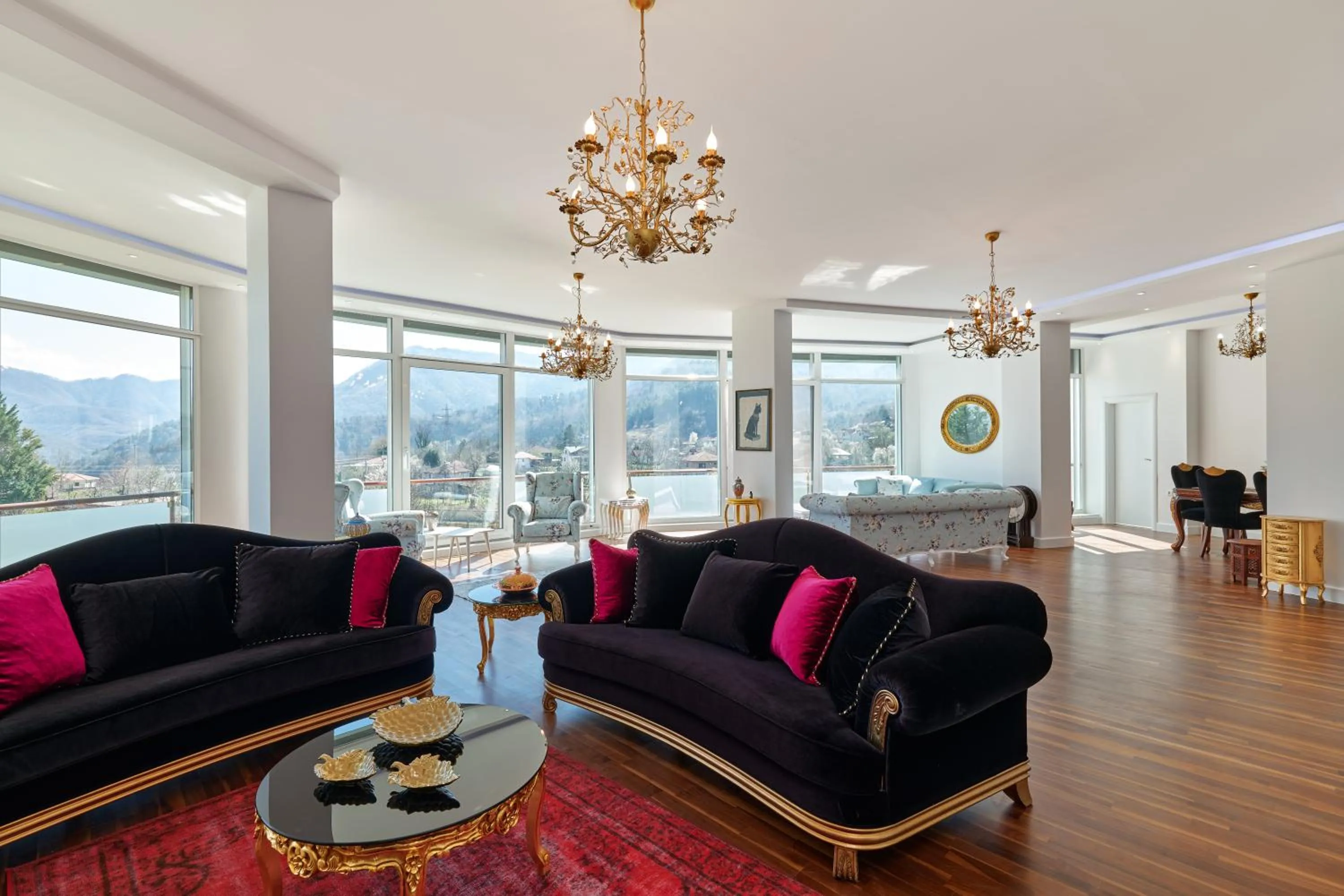 Communal lounge/ TV room in Beyaz Köşk Geyve