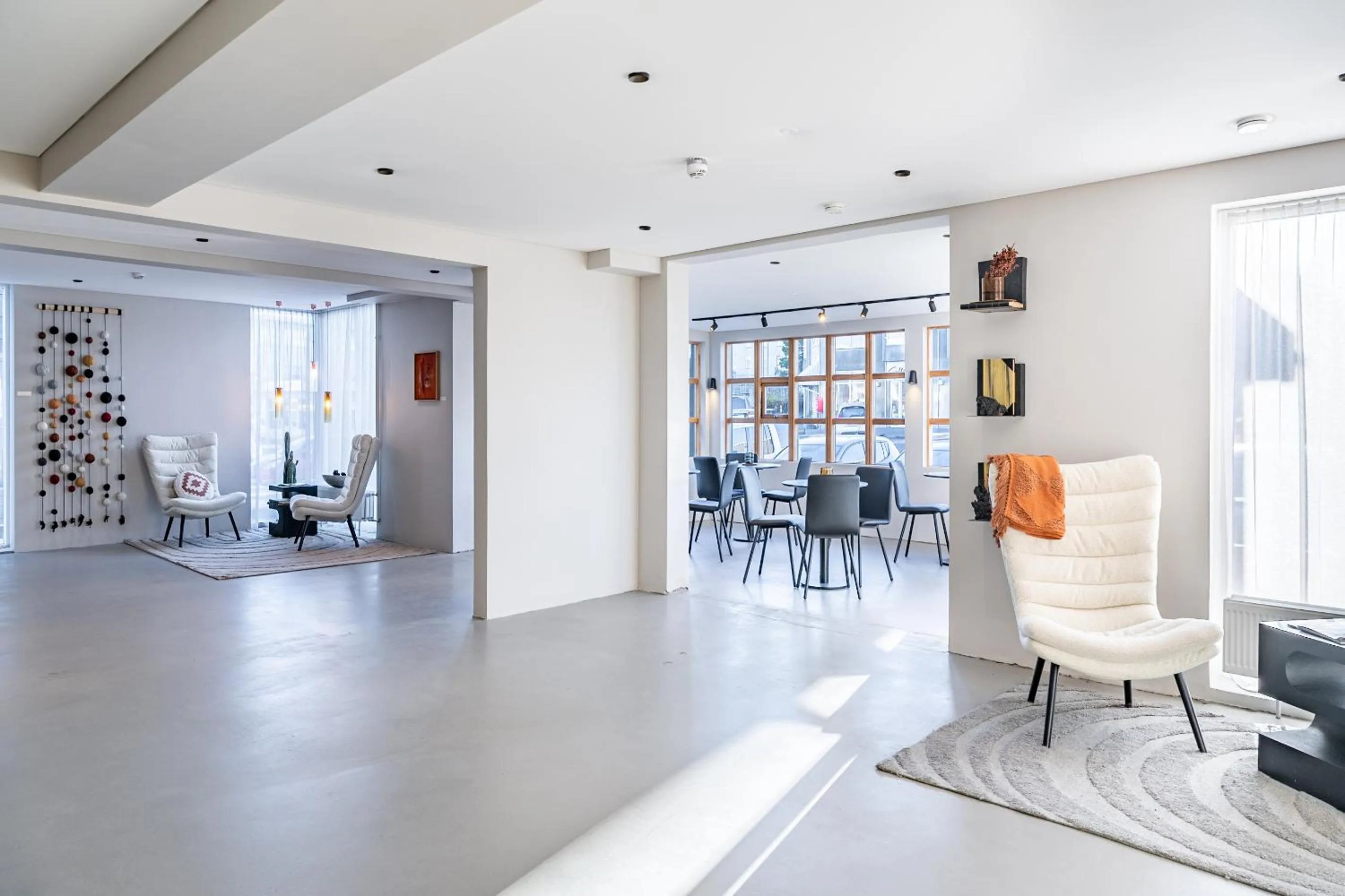 Lobby or reception in Hotel Aska