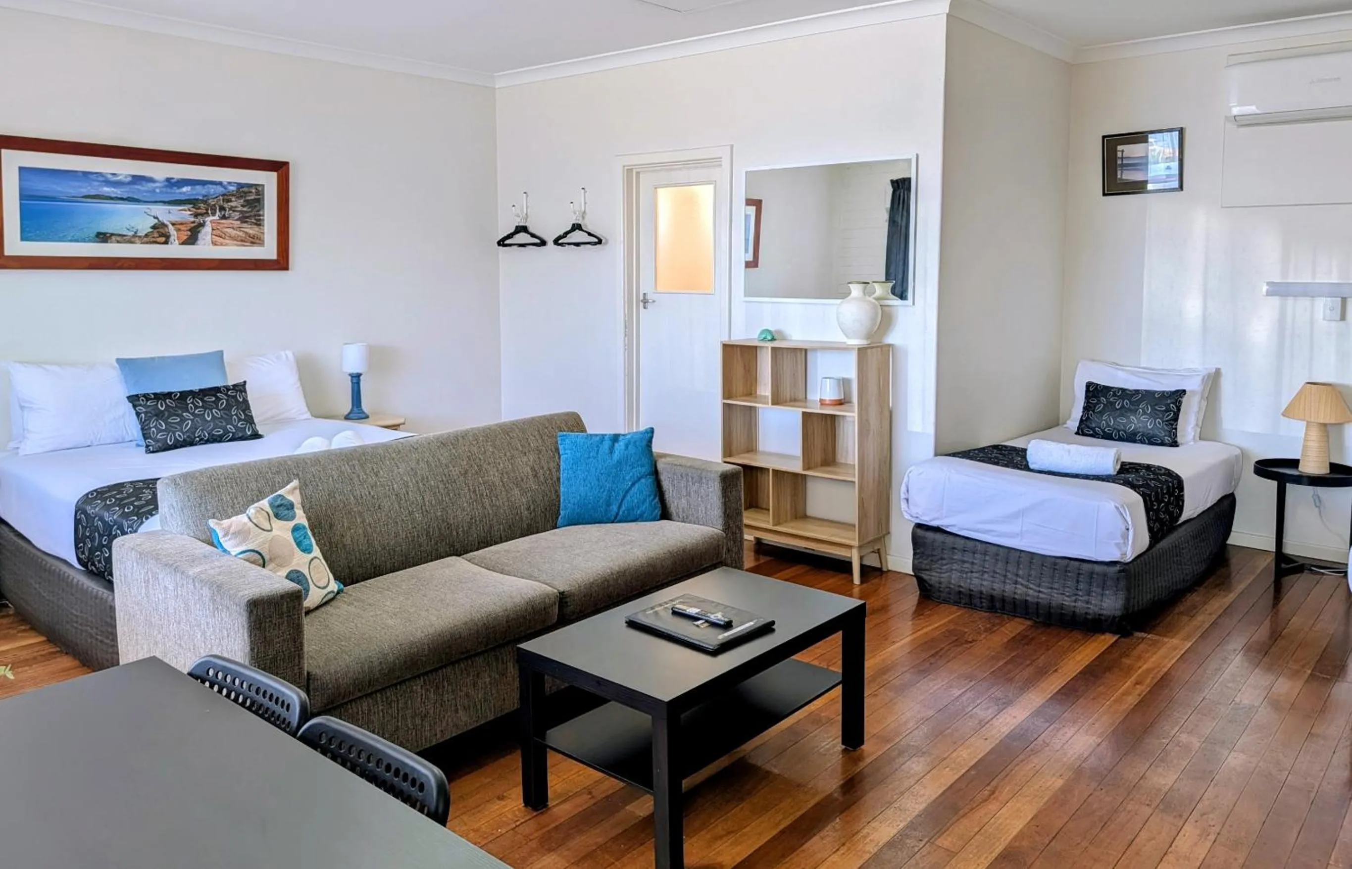 Bed in Ocean Drive Motel