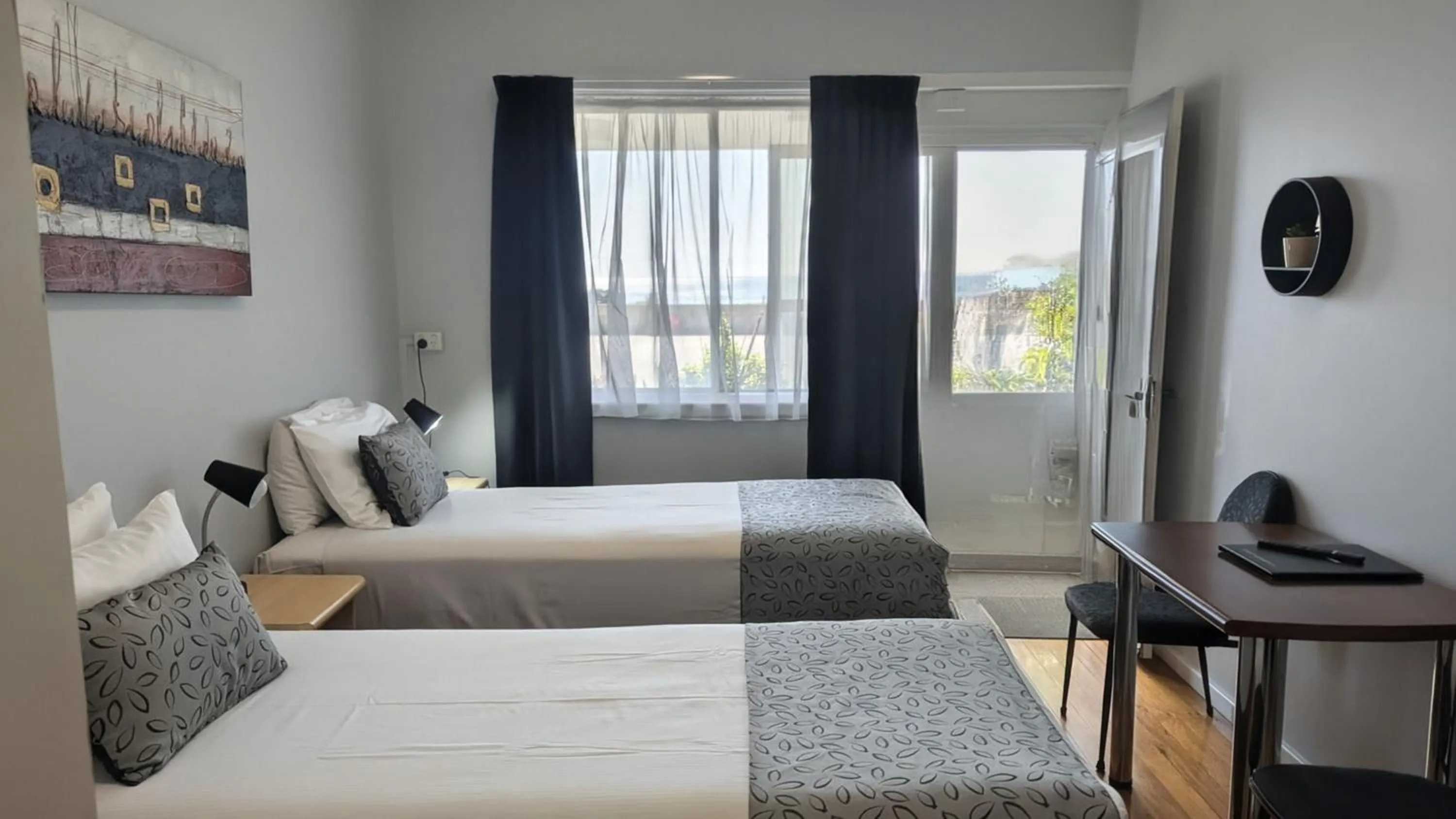 Bed in Ocean Drive Motel