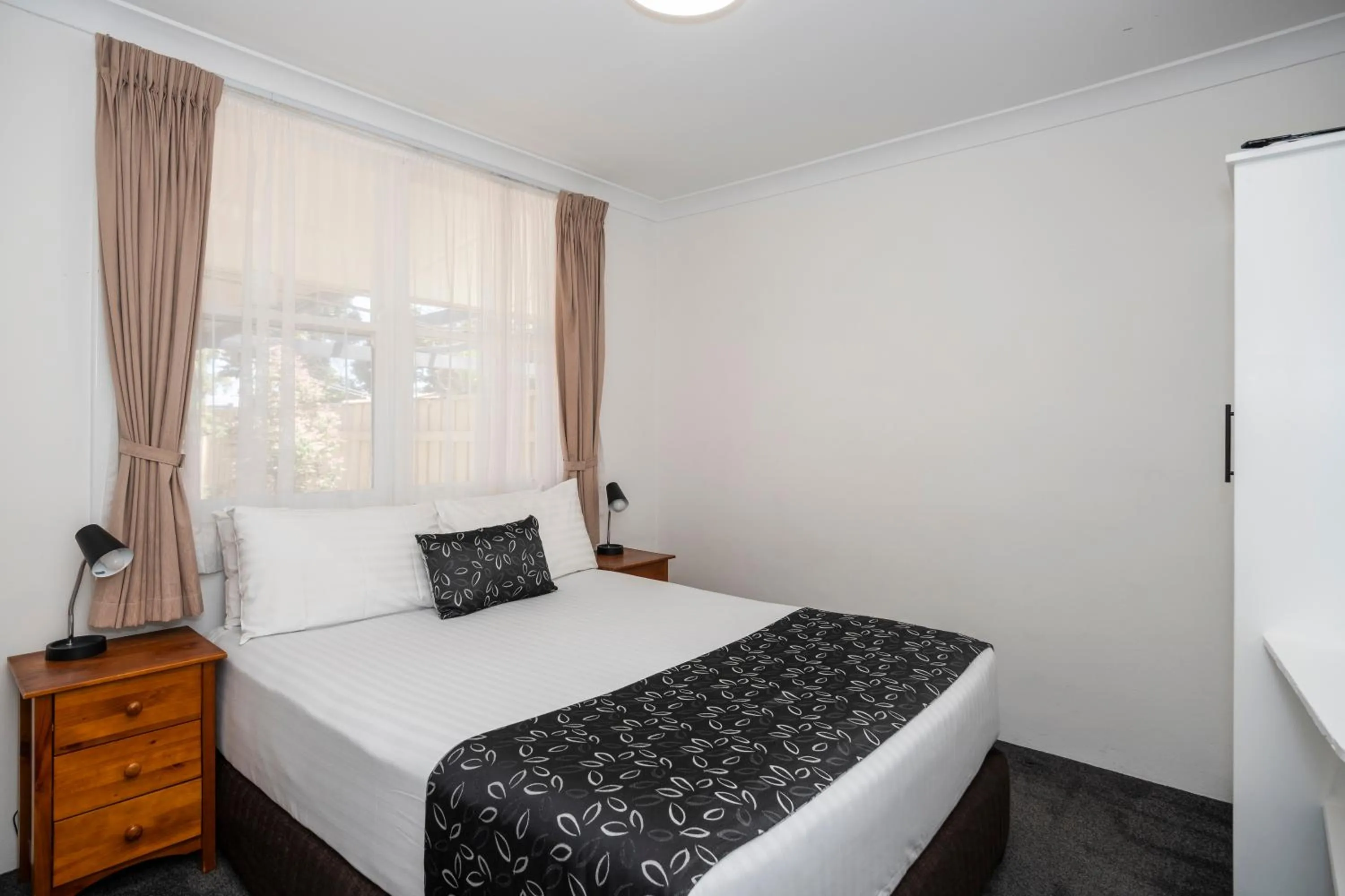 Bed in Ocean Drive Motel