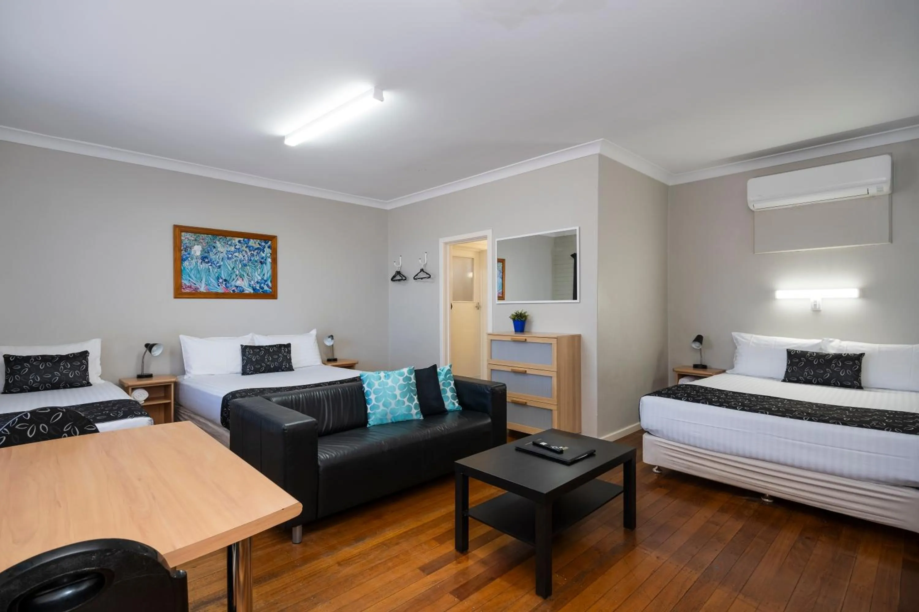 Bed in Ocean Drive Motel