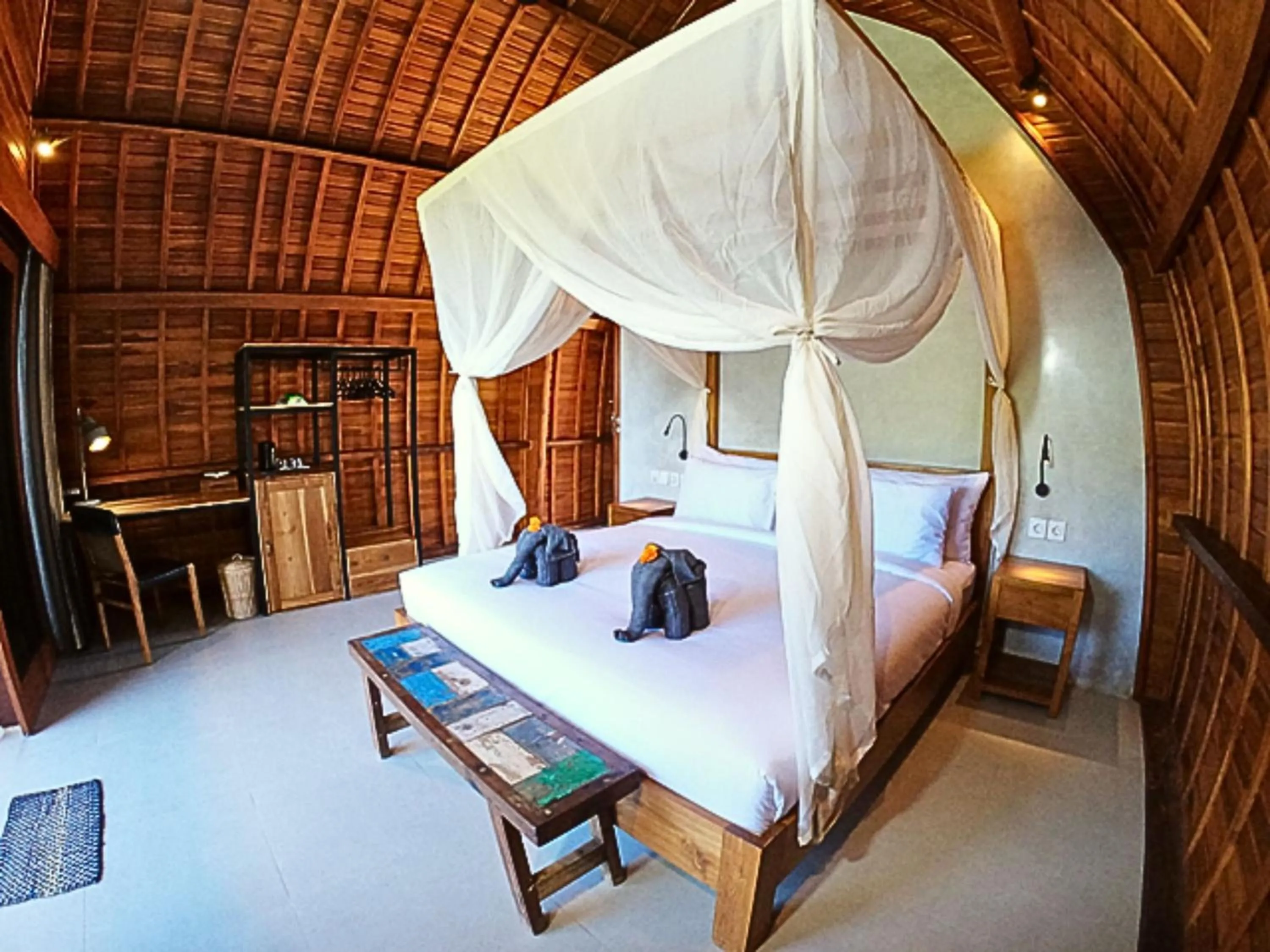 Bed in Antagana Retreat