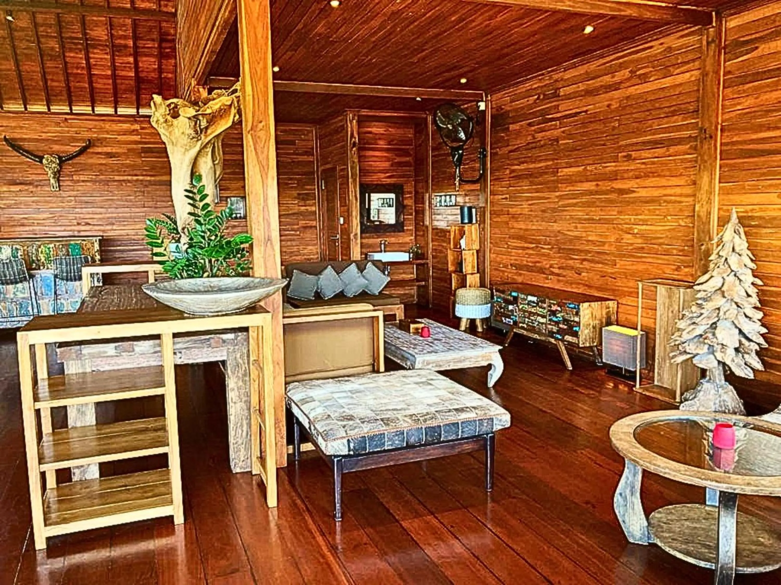 Seating area in Antagana Retreat