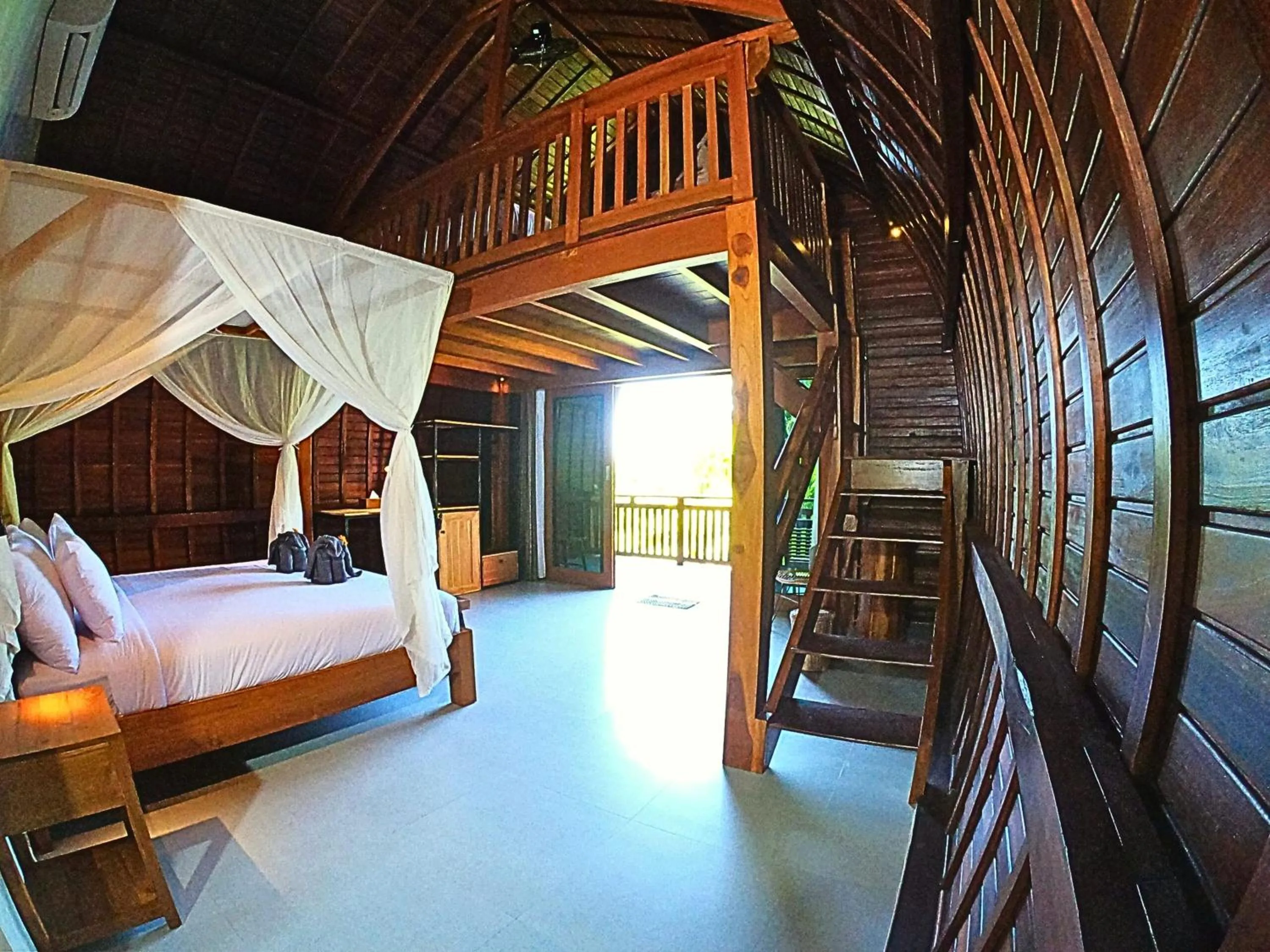 Bed in Antagana Retreat