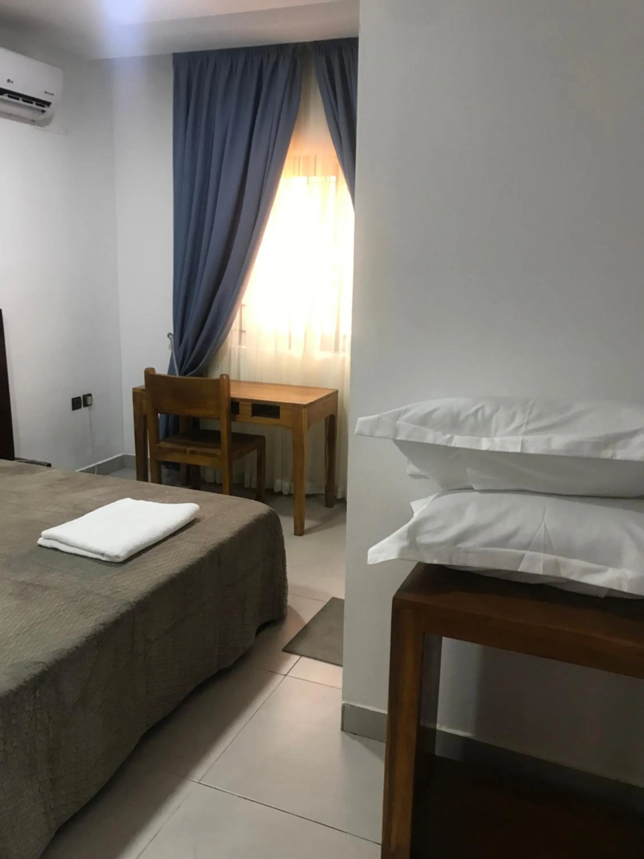 Bed in Hotel Bel Azur Cotonou