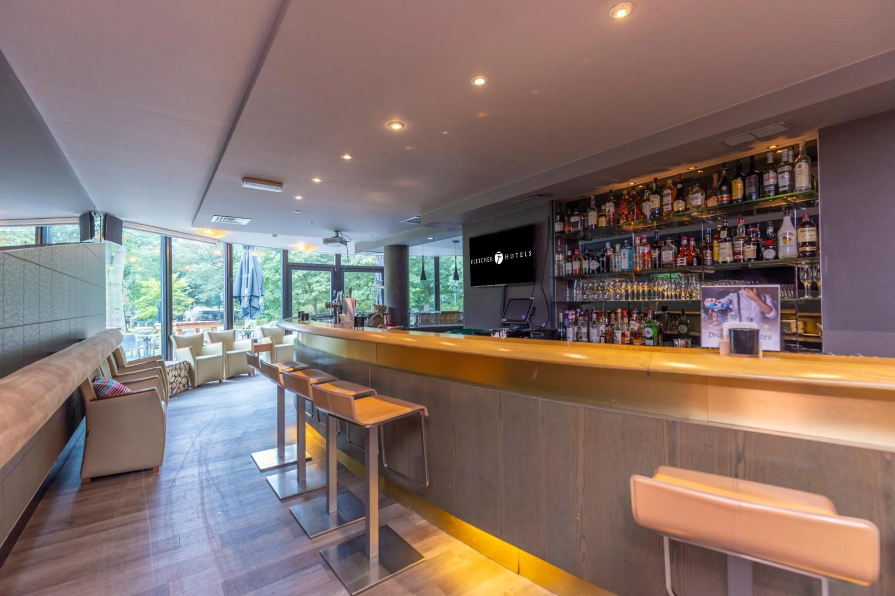 Lounge or bar in Fletcher Hotel-Restaurant De Buunderkamp