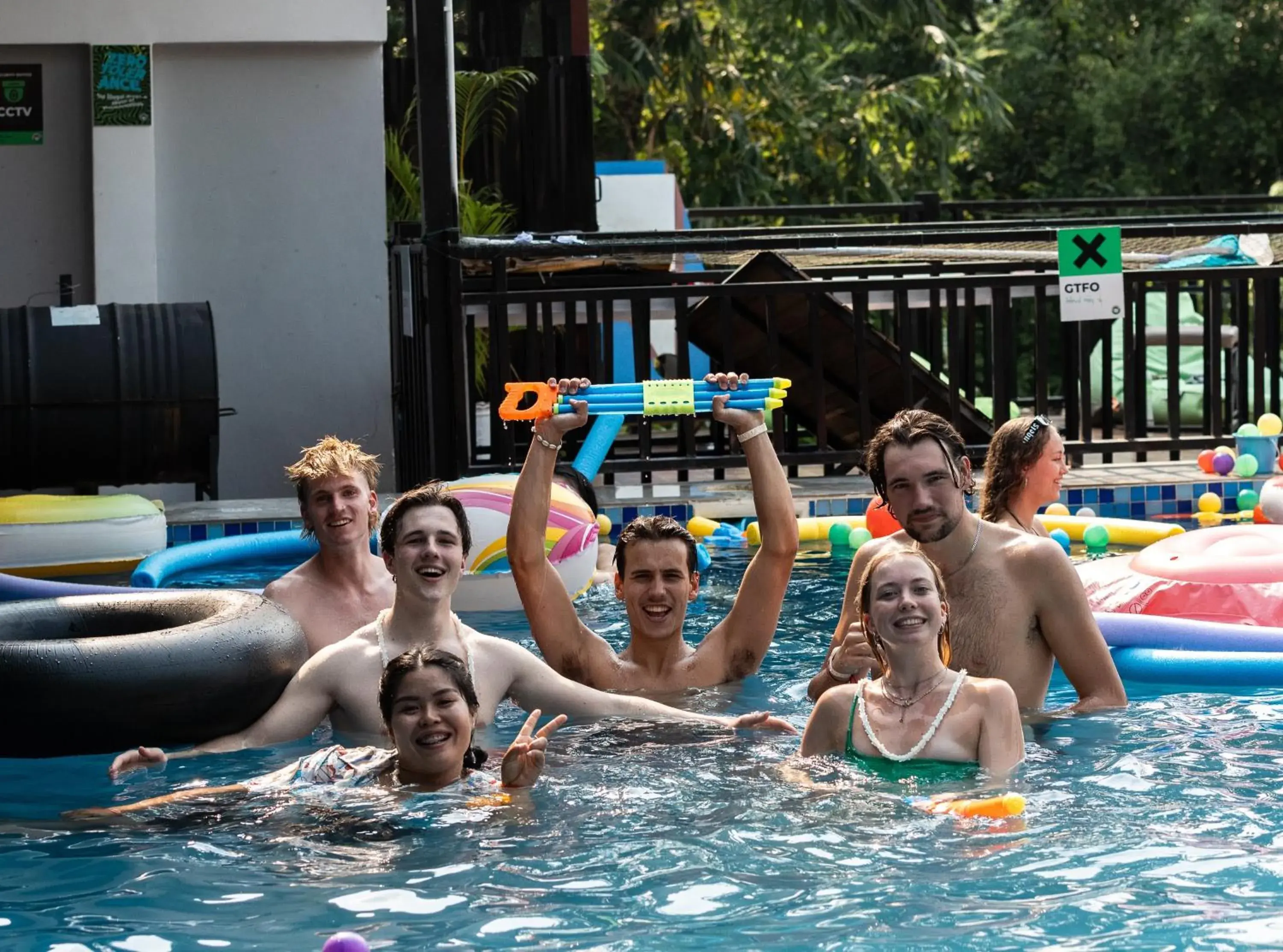 Property building in Mad Monkey Vang Vieng Property building in Mad Monkey Vang Vieng