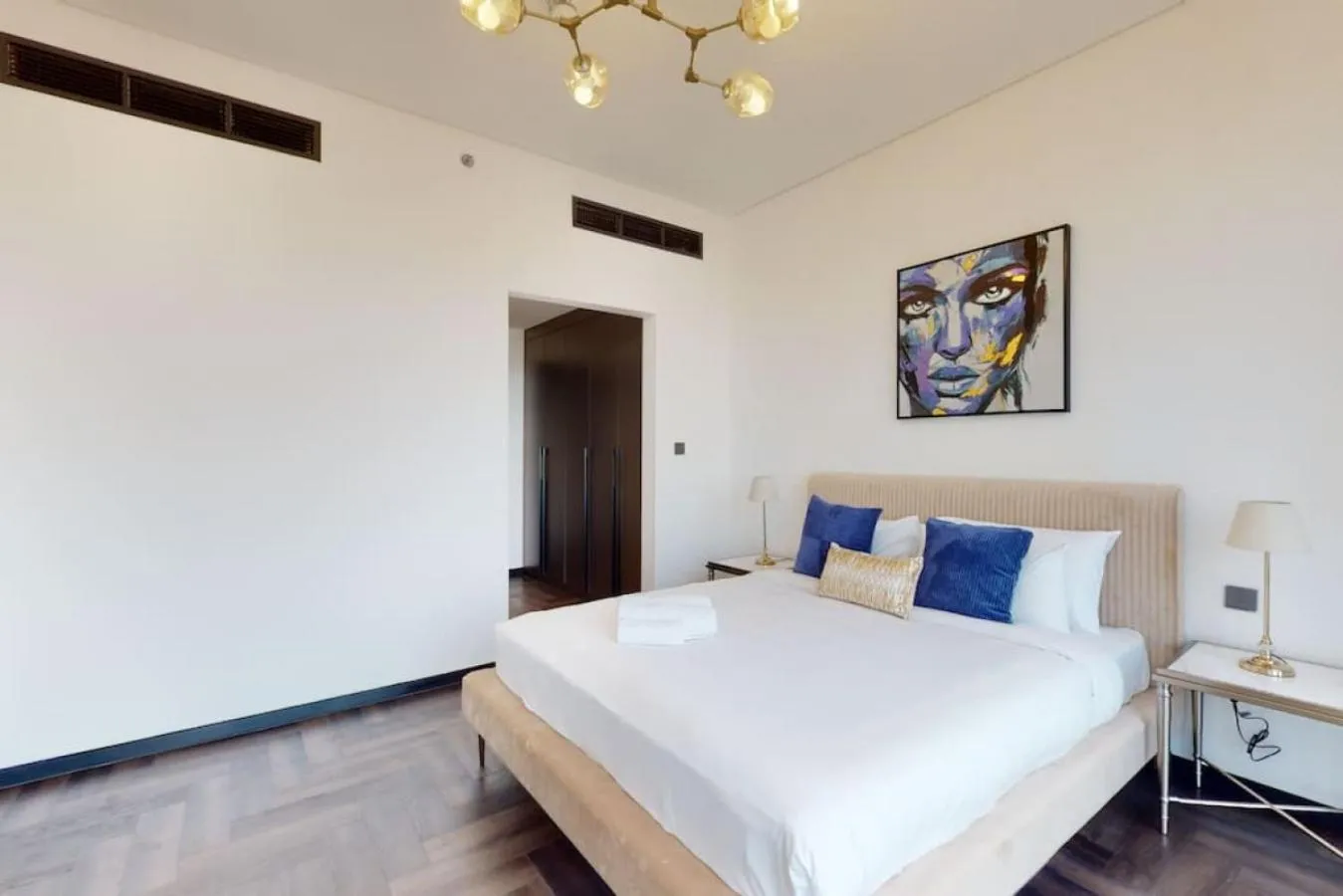 Bedroom in O Ten, Al Jaddaf - Smart One Bedroom