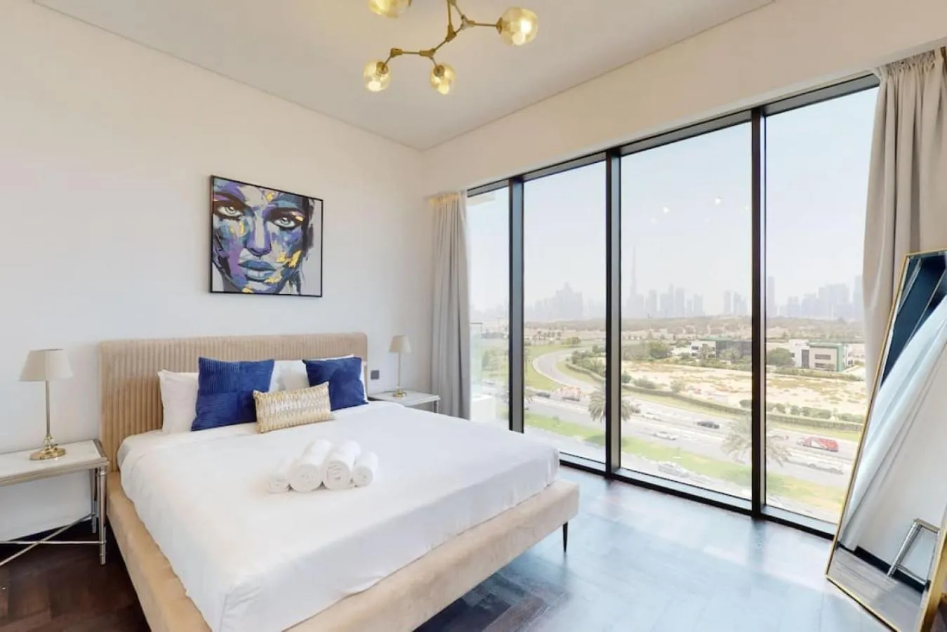 Bedroom in O Ten, Al Jaddaf - Smart One Bedroom