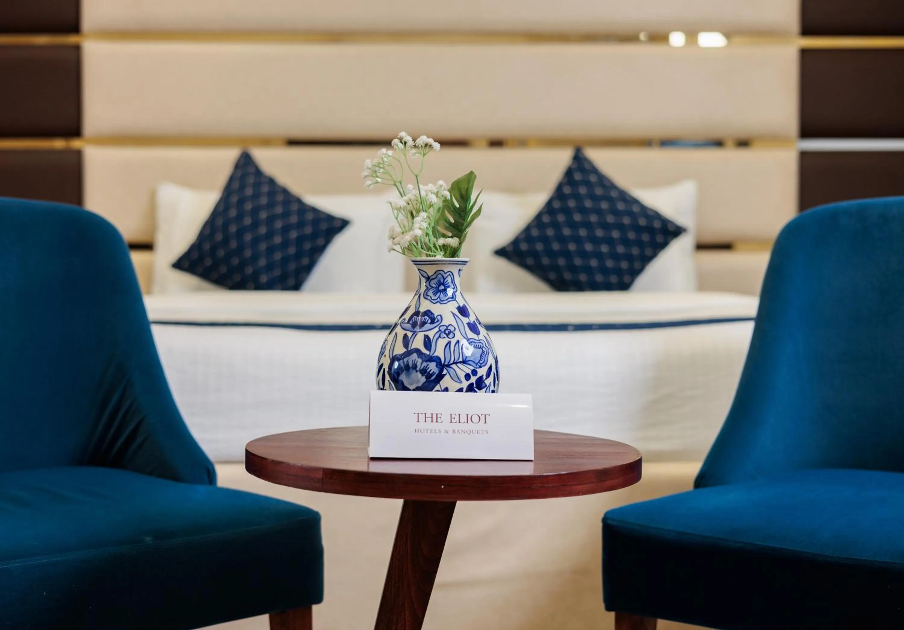 Seating area in The Eliot Hotel & Banquet