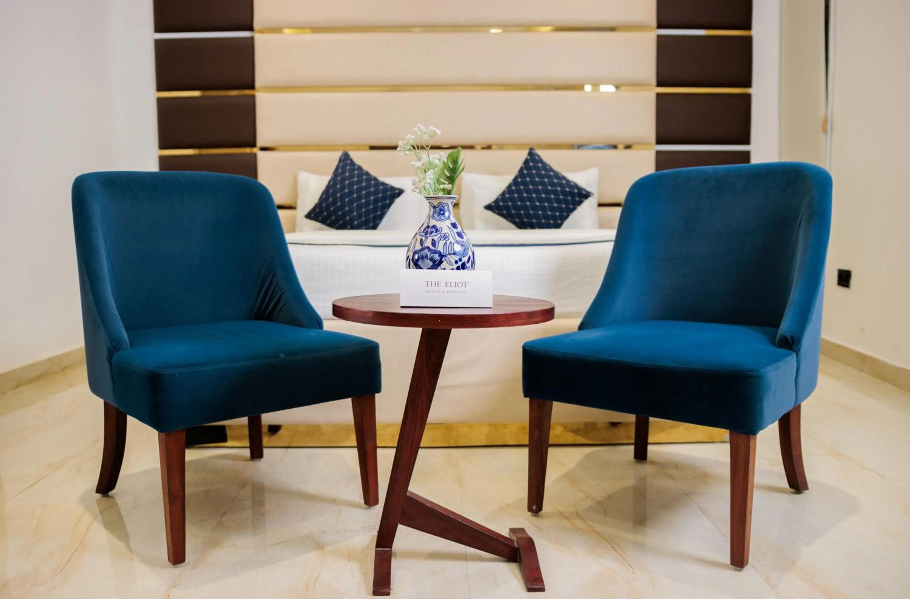 Seating area in The Eliot Hotel & Banquet