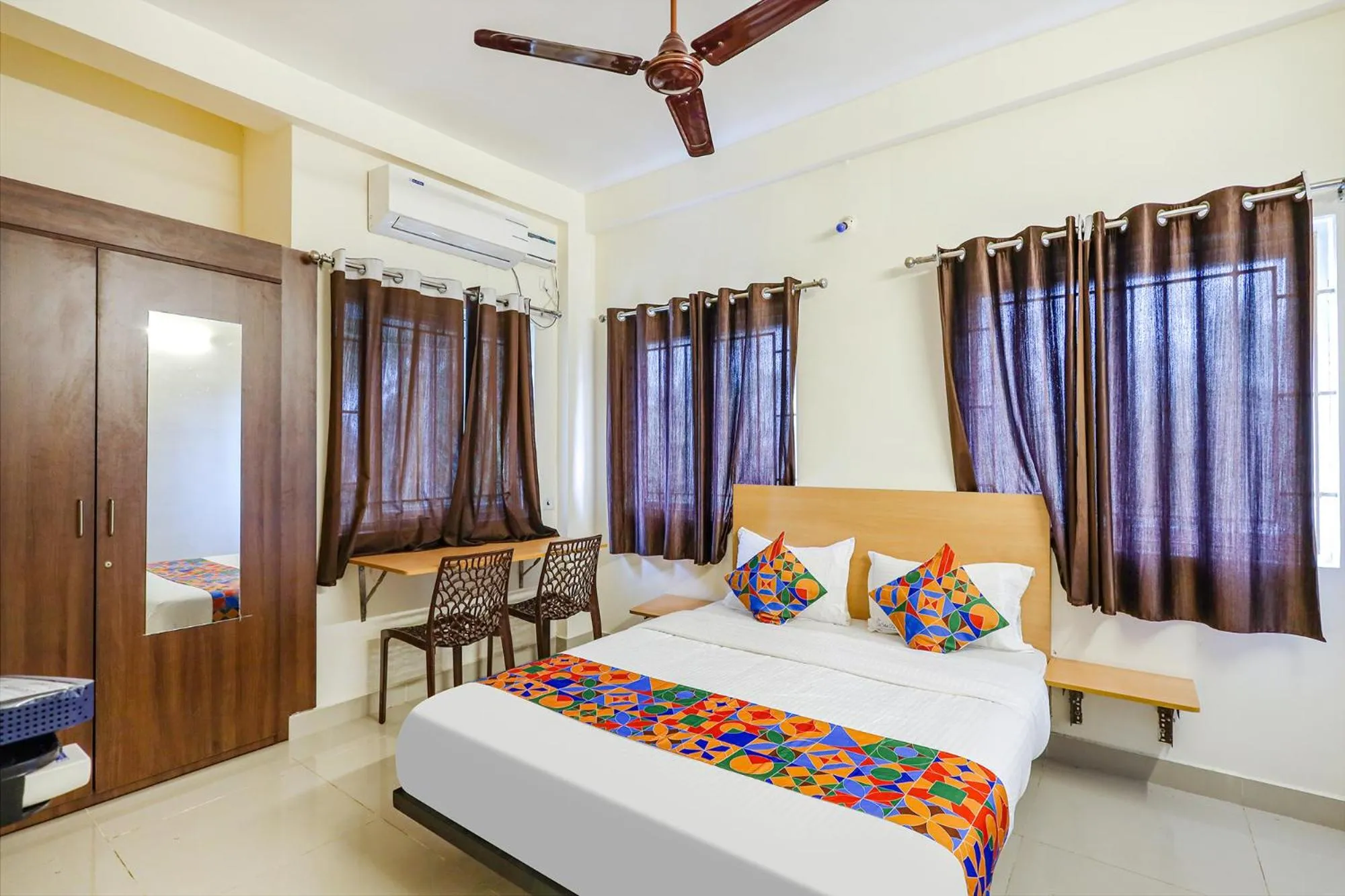 Bed in Fabhotel Tristar Residency - Nr Tambaram Railway Station
