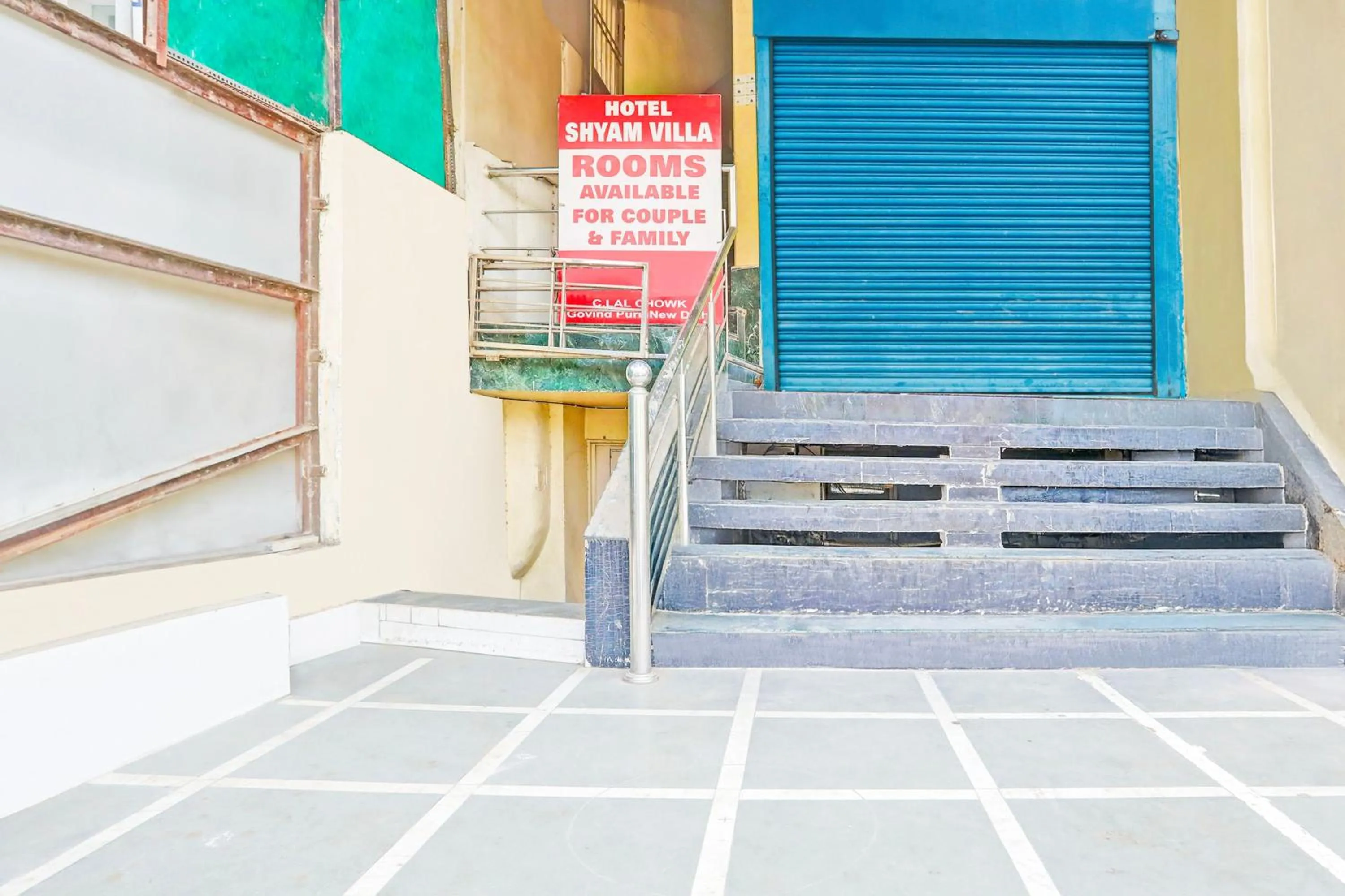 Facade/entrance in HOTEL O KRISHNA VILLA