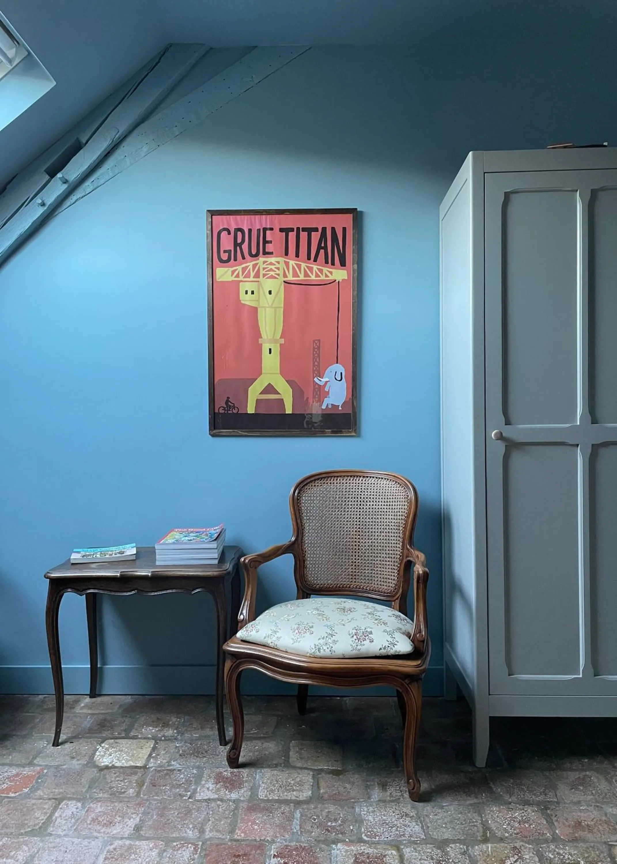 Decorative detail in Château de la Huberdière