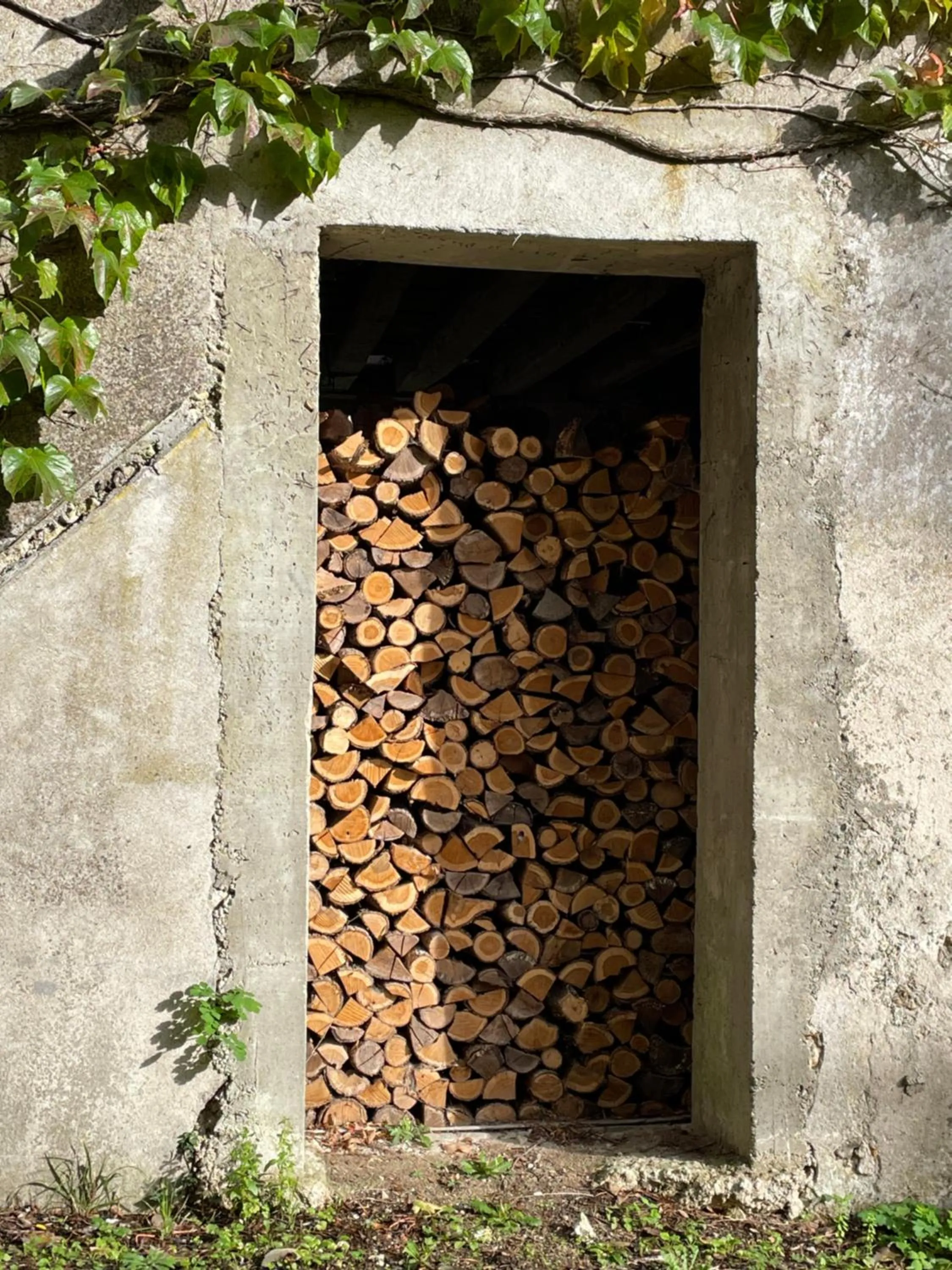 Garden in Château de la Huberdière