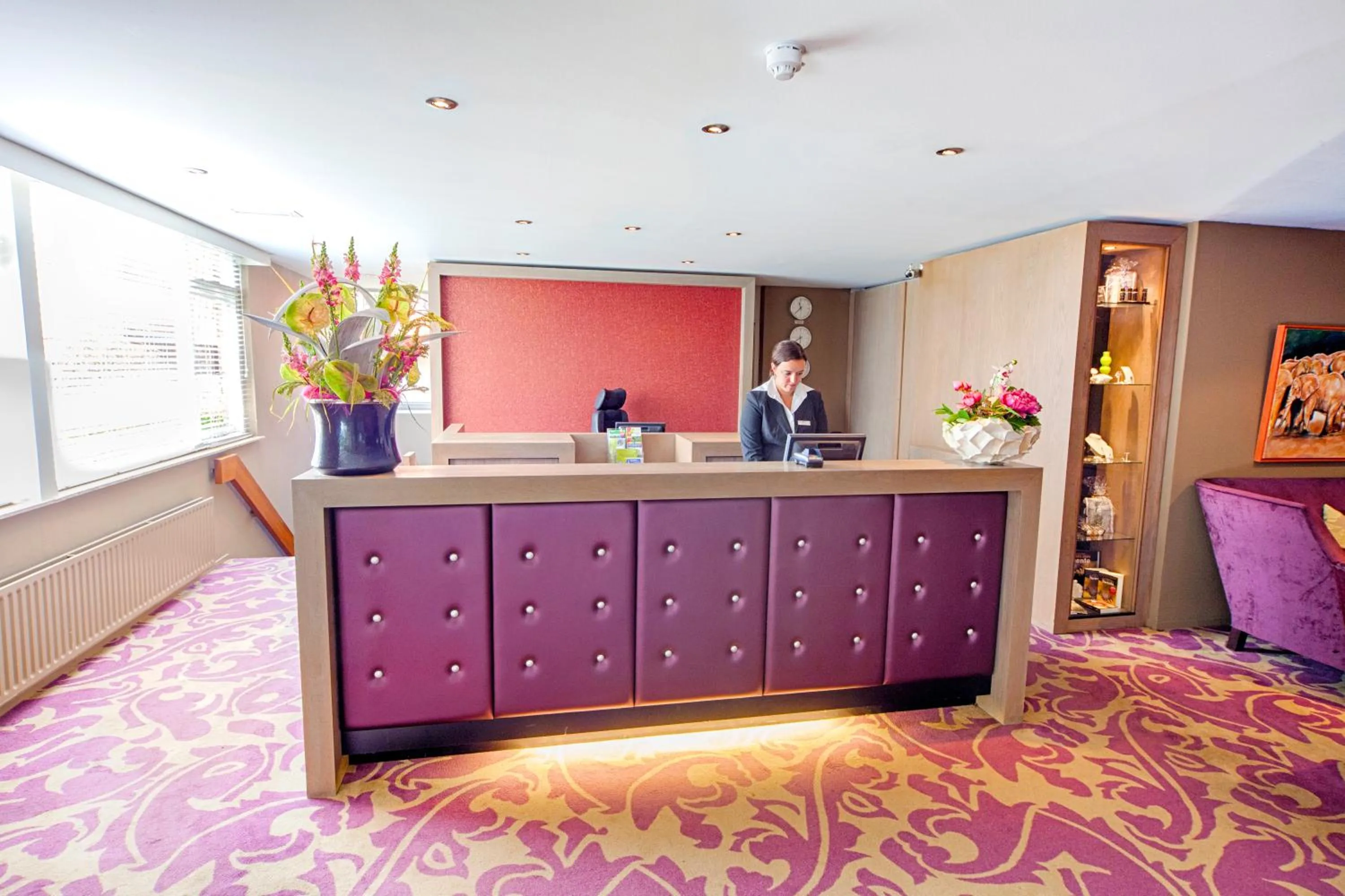 Lobby or reception in Fletcher Hotel Restaurant Sallandse Heuvelrug