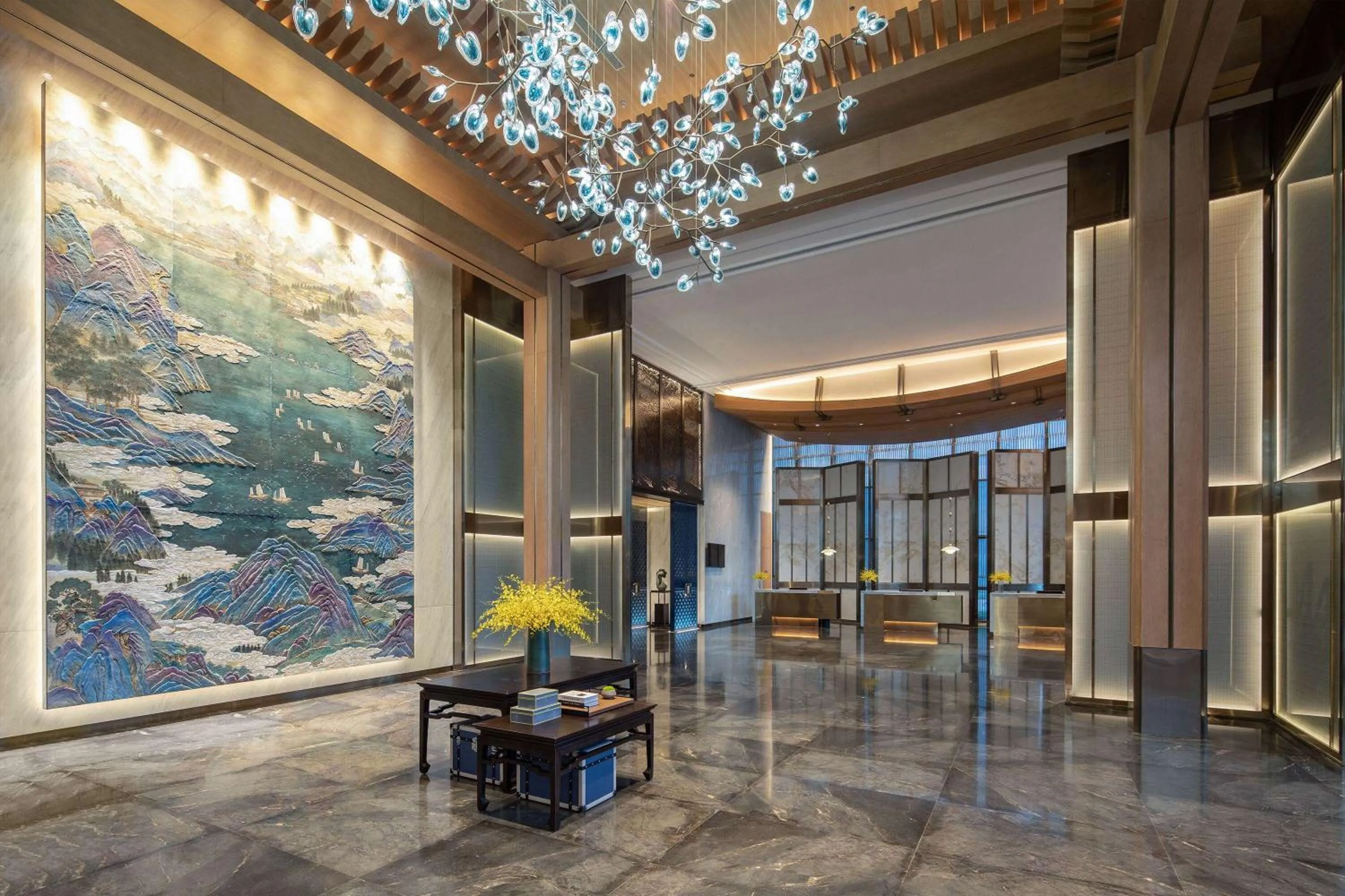 Lobby or reception, Lobby/Reception in Wingate by Wyndham Kunming Airport