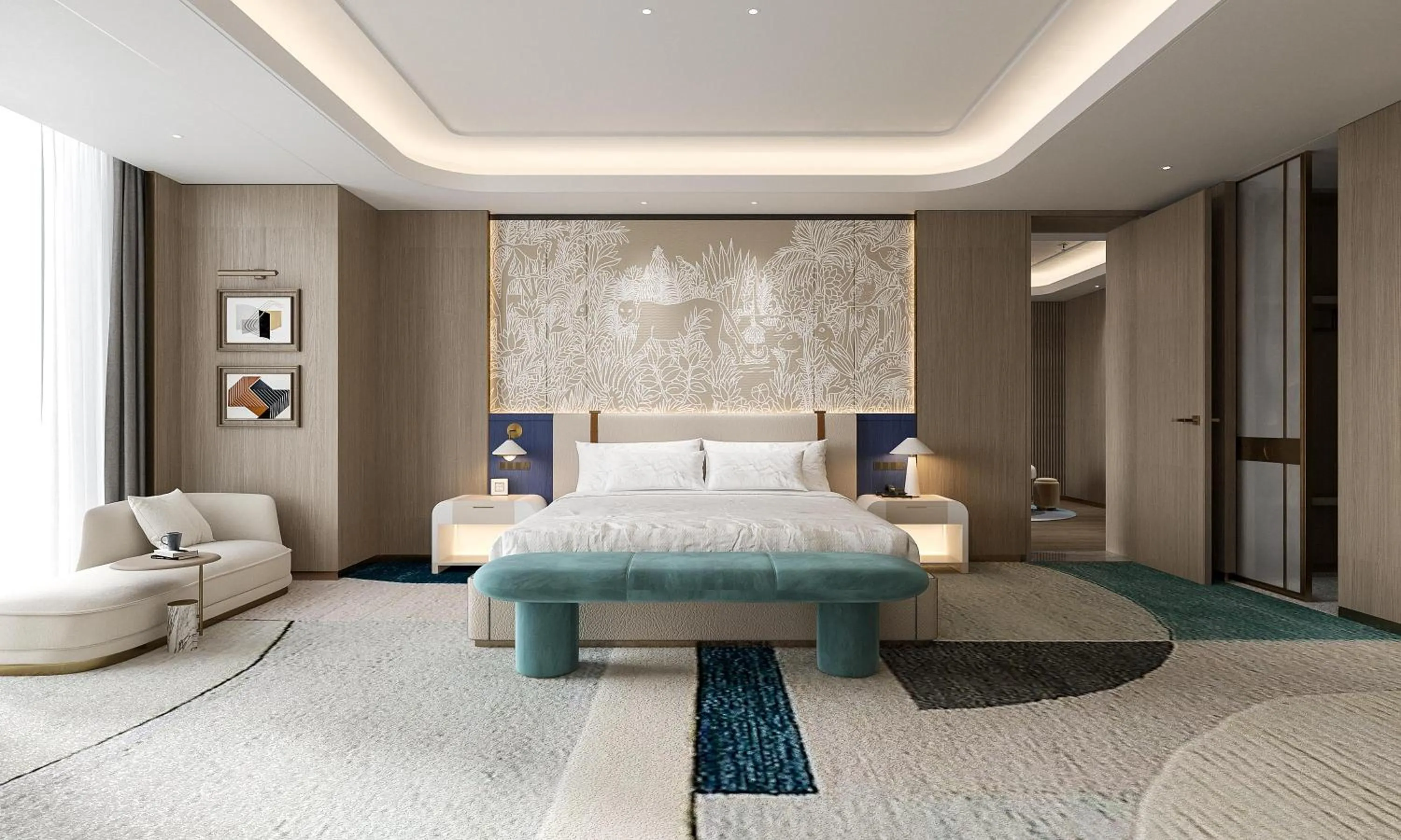 Bed in Wingate by Wyndham Kunming Airport