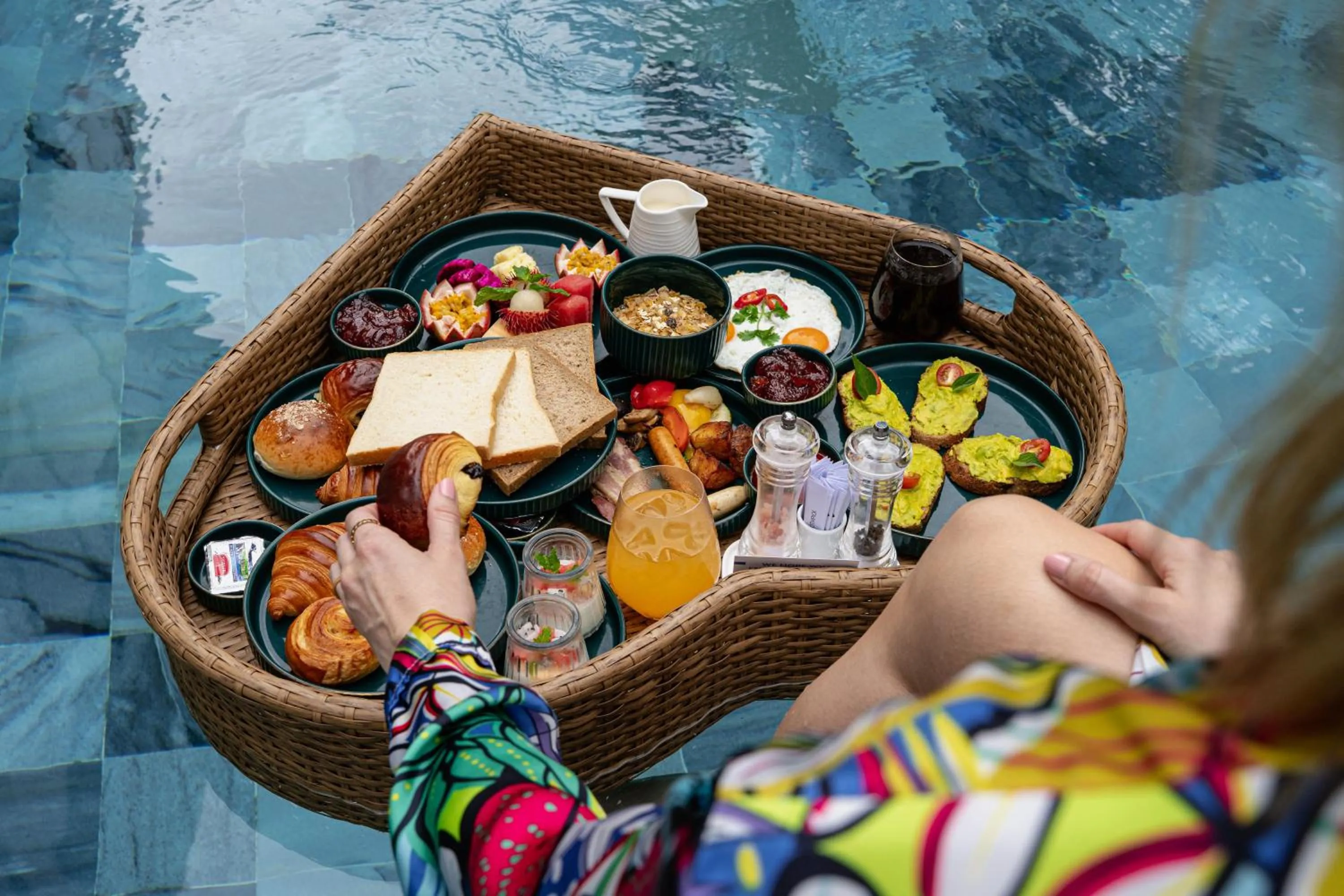 Pool view in Wyndham Hoi An Royal Beachfront Resort & Villas