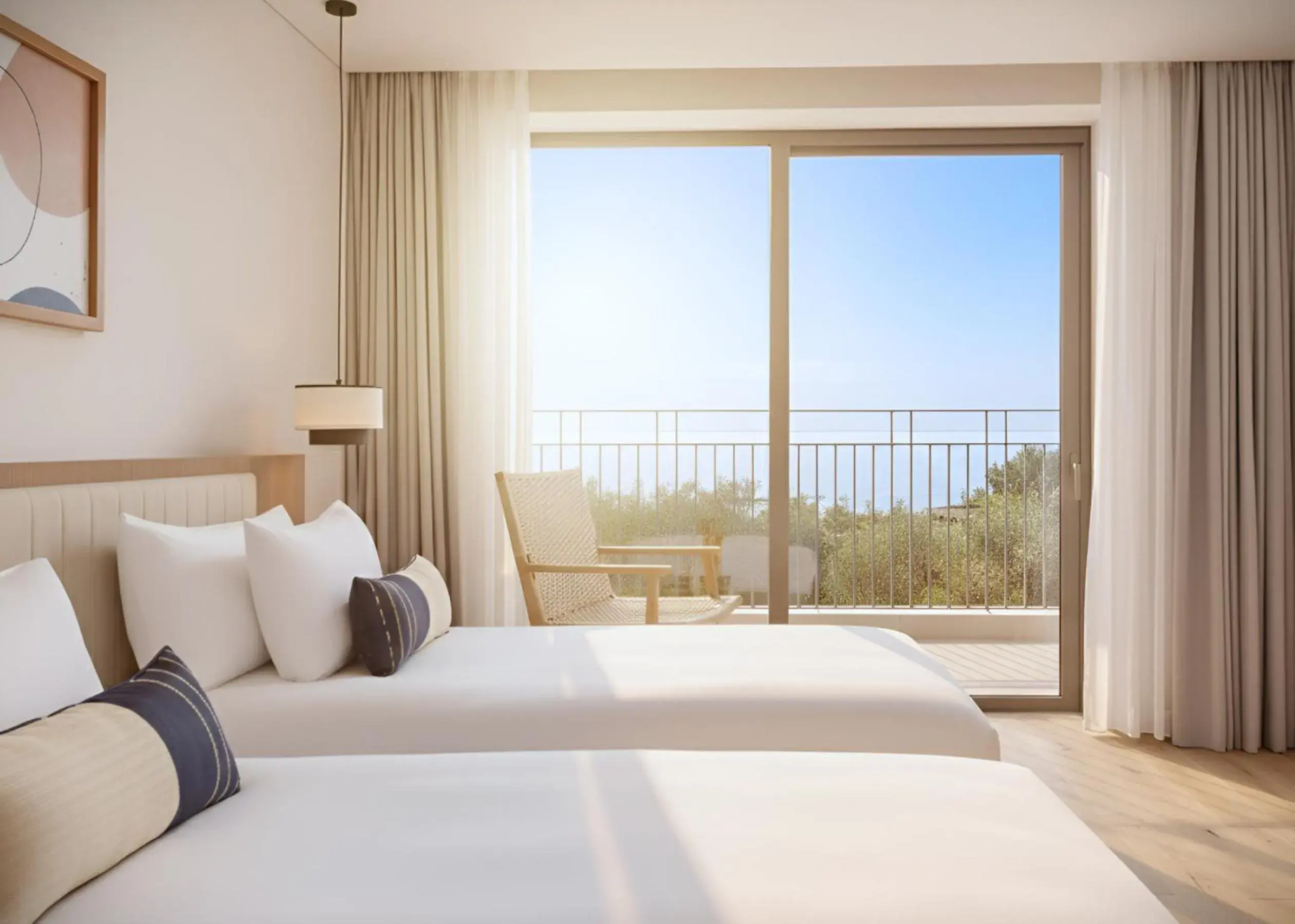 Twin Studio with Ocean View in Wyndham Hoi An Royal Beachfront Resort & Villas Twin Studio with Ocean View in Wyndham Hoi An Royal Beachfront Resort & Villas