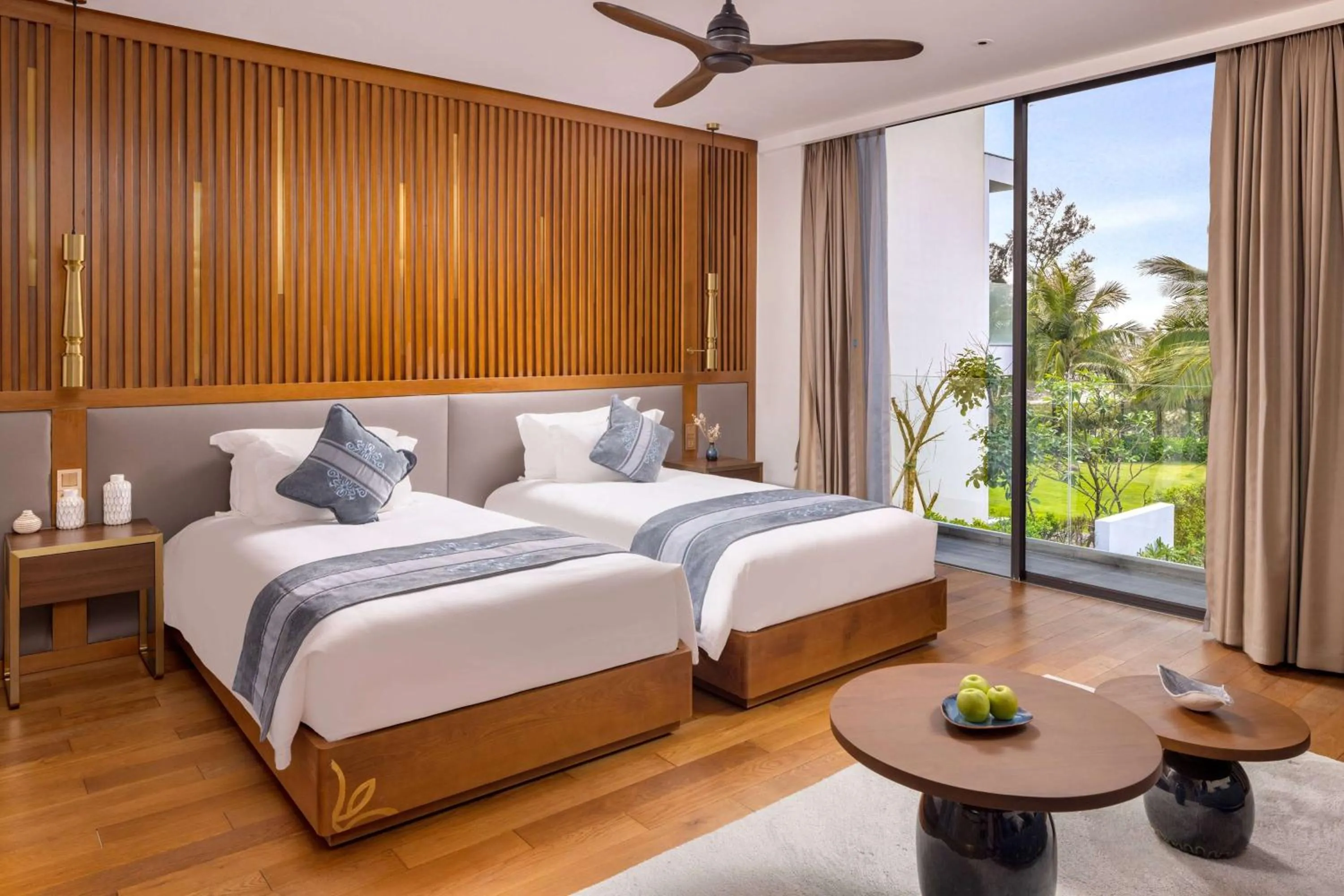 Photo of the whole room, Bed in Wyndham Hoi An Royal Beachfront Resort & Villas