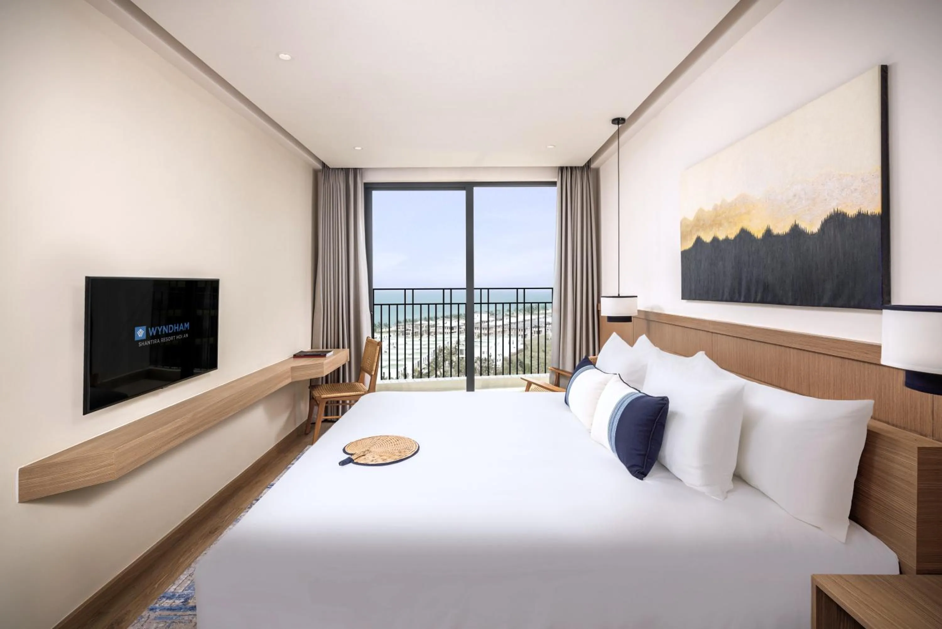 Bed in Wyndham Hoi An Royal Beachfront Resort & Villas