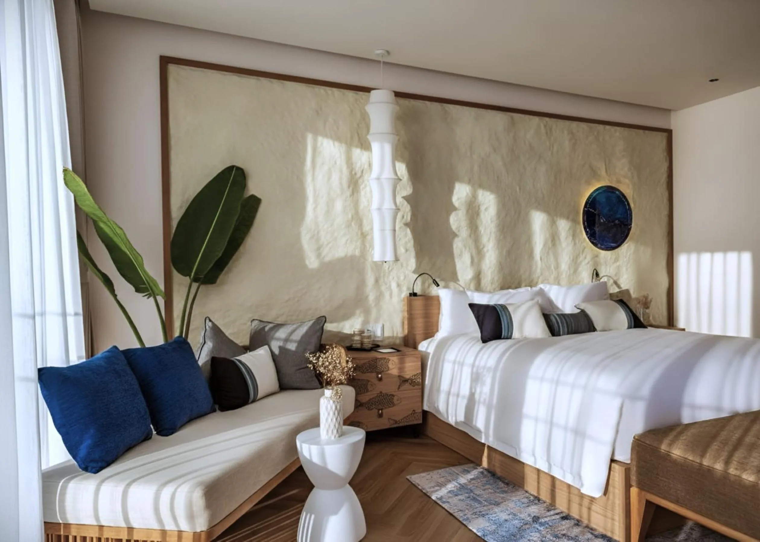 Bed in Wyndham Hoi An Royal Beachfront Resort & Villas