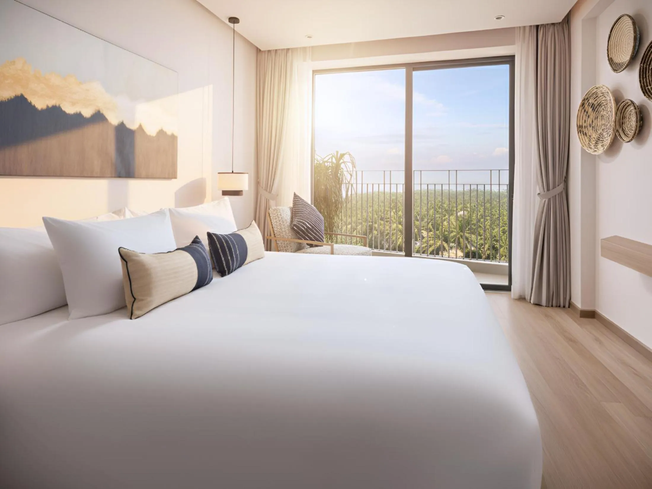 Bedroom, Bed in Wyndham Hoi An Royal Beachfront Resort & Villas