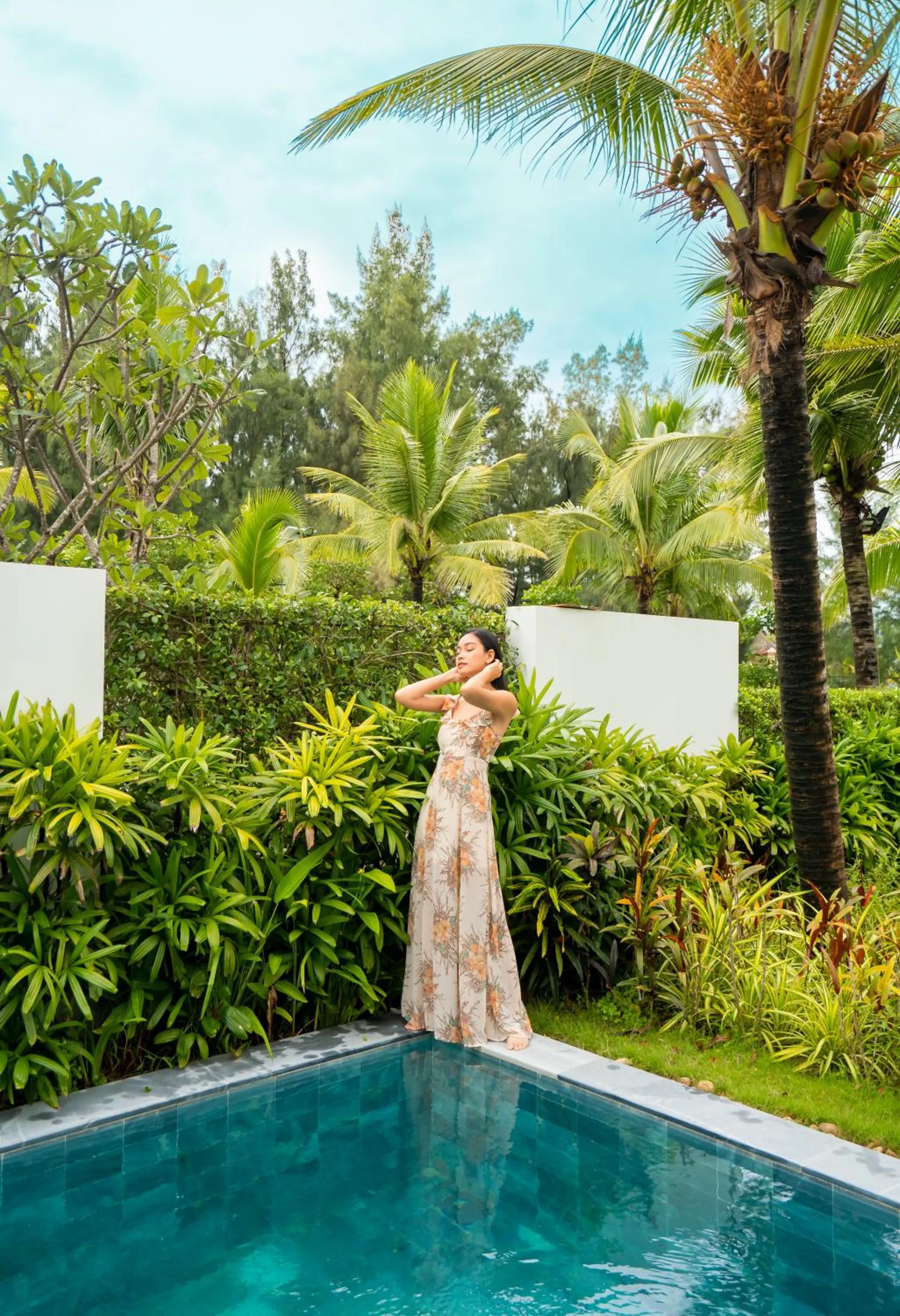 Garden in Wyndham Hoi An Royal Beachfront Resort & Villas