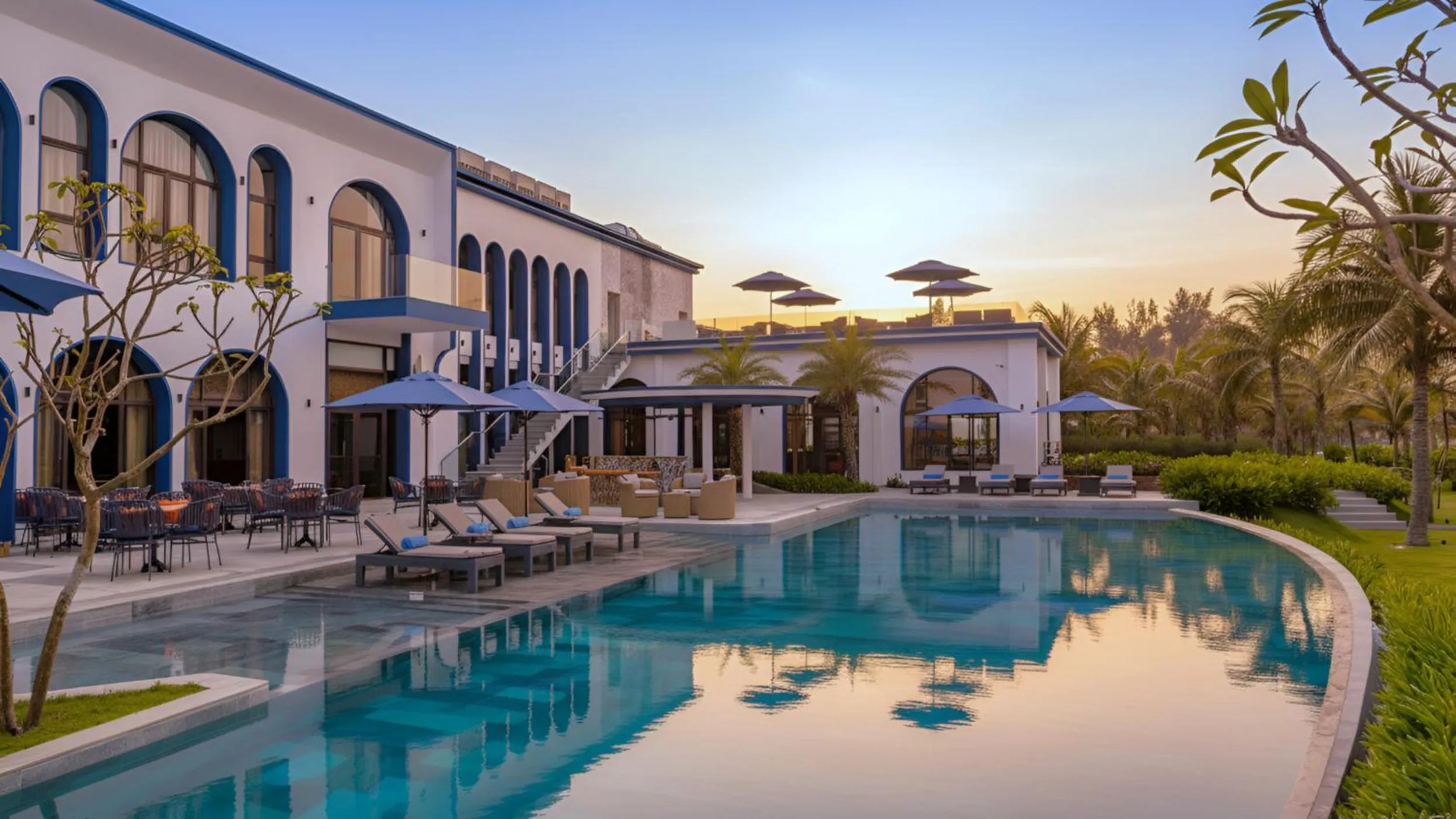 Swimming pool in Wyndham Hoi An Royal Beachfront Resort & Villas