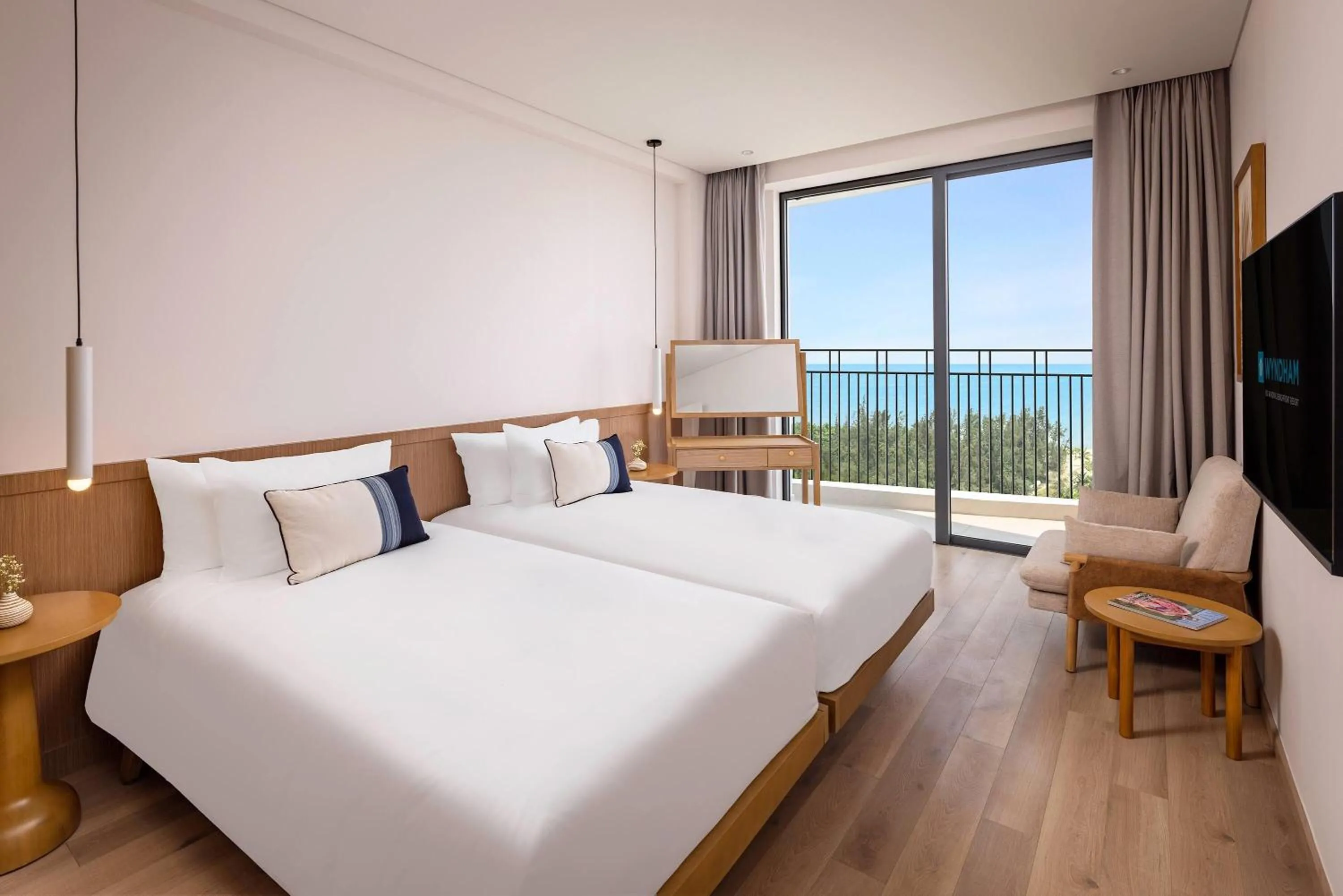 Photo of the whole room, Bed in Wyndham Hoi An Royal Beachfront Resort & Villas