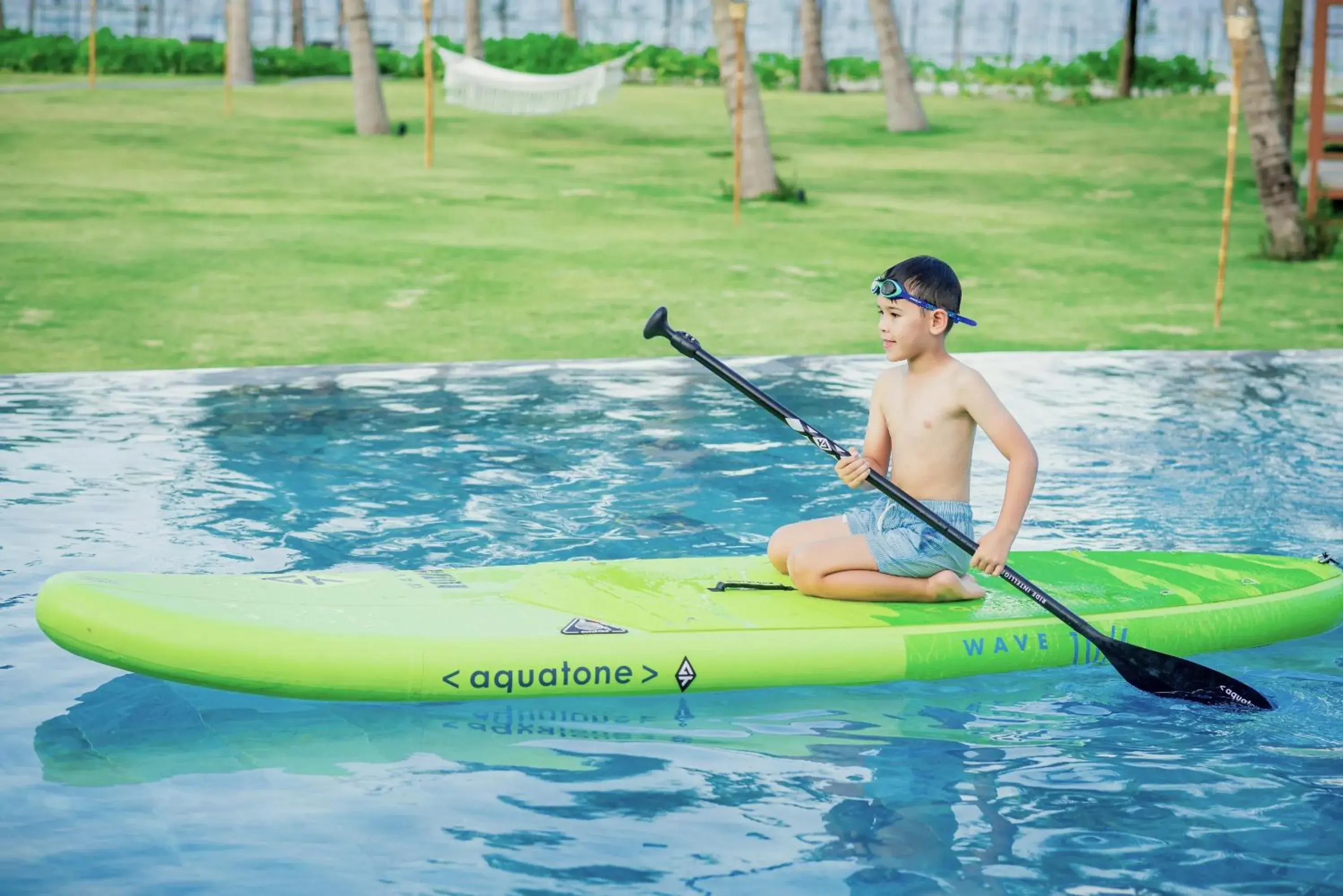 Swimming pool in Wyndham Hoi An Royal Beachfront Resort & Villas Swimming pool in Wyndham Hoi An Royal Beachfront Resort & Villas