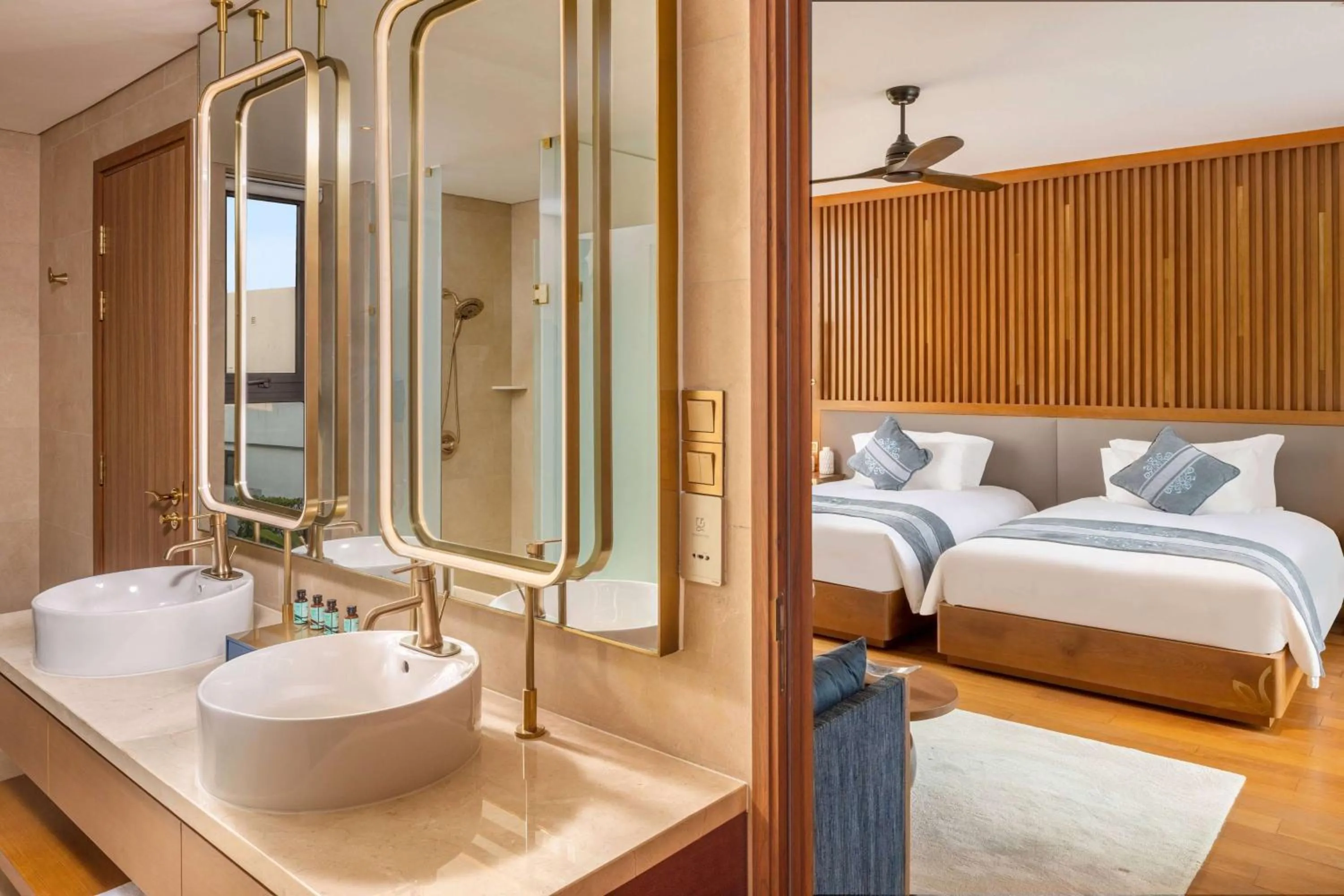 Photo of the whole room, Bed in Wyndham Hoi An Royal Beachfront Resort & Villas