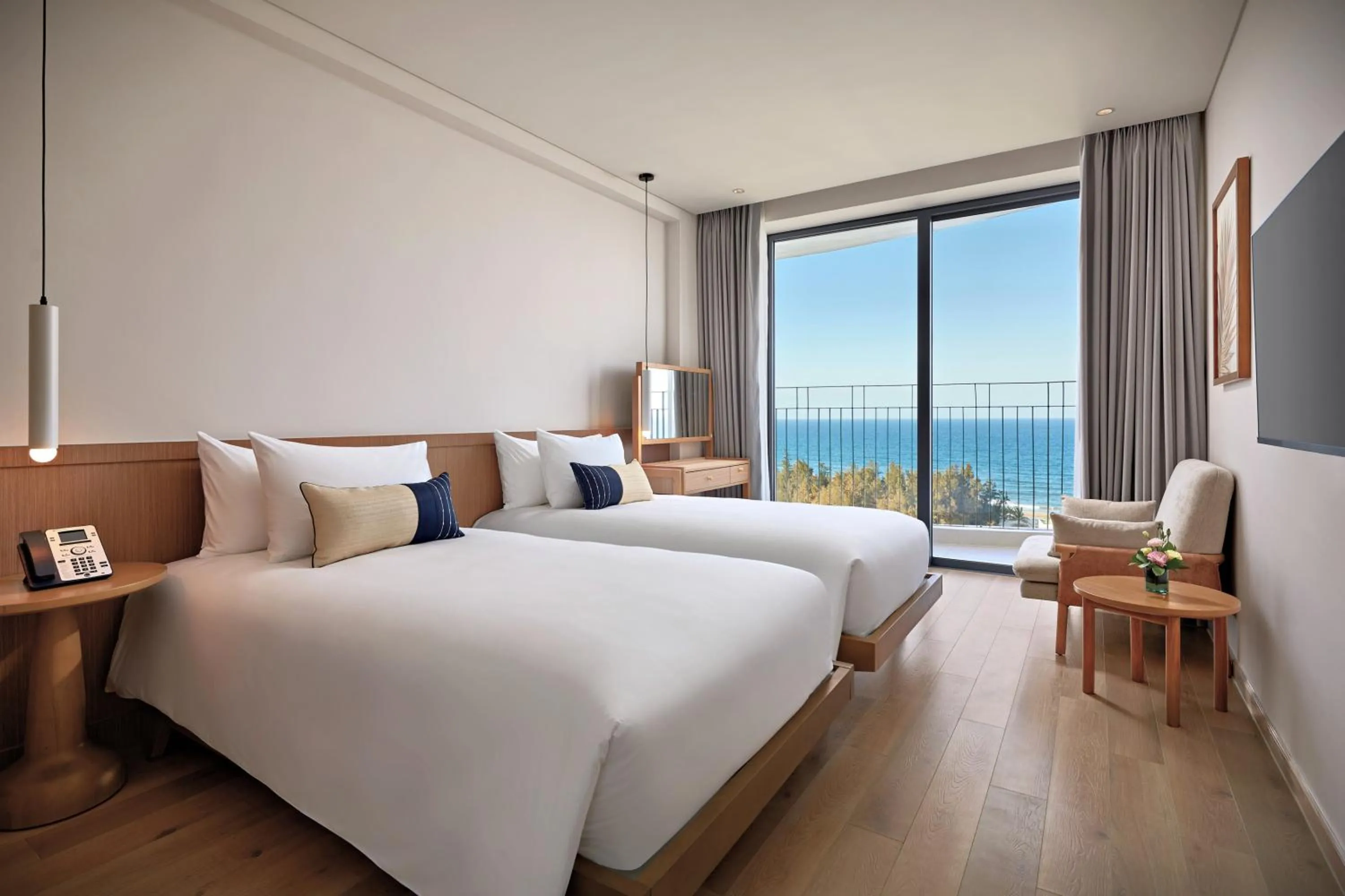 Photo of the whole room, Bed in Wyndham Hoi An Royal Beachfront Resort & Villas