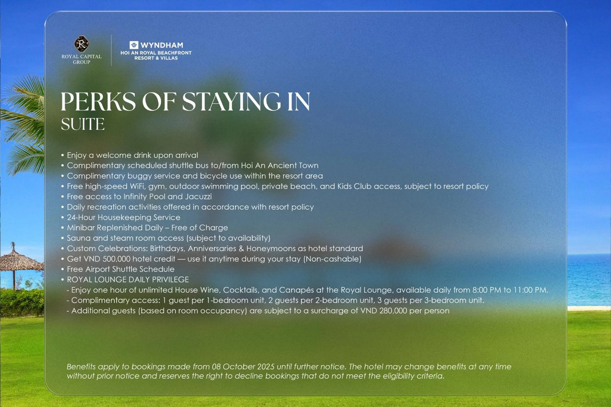 Entertainment in Wyndham Hoi An Royal Beachfront Resort & Villas