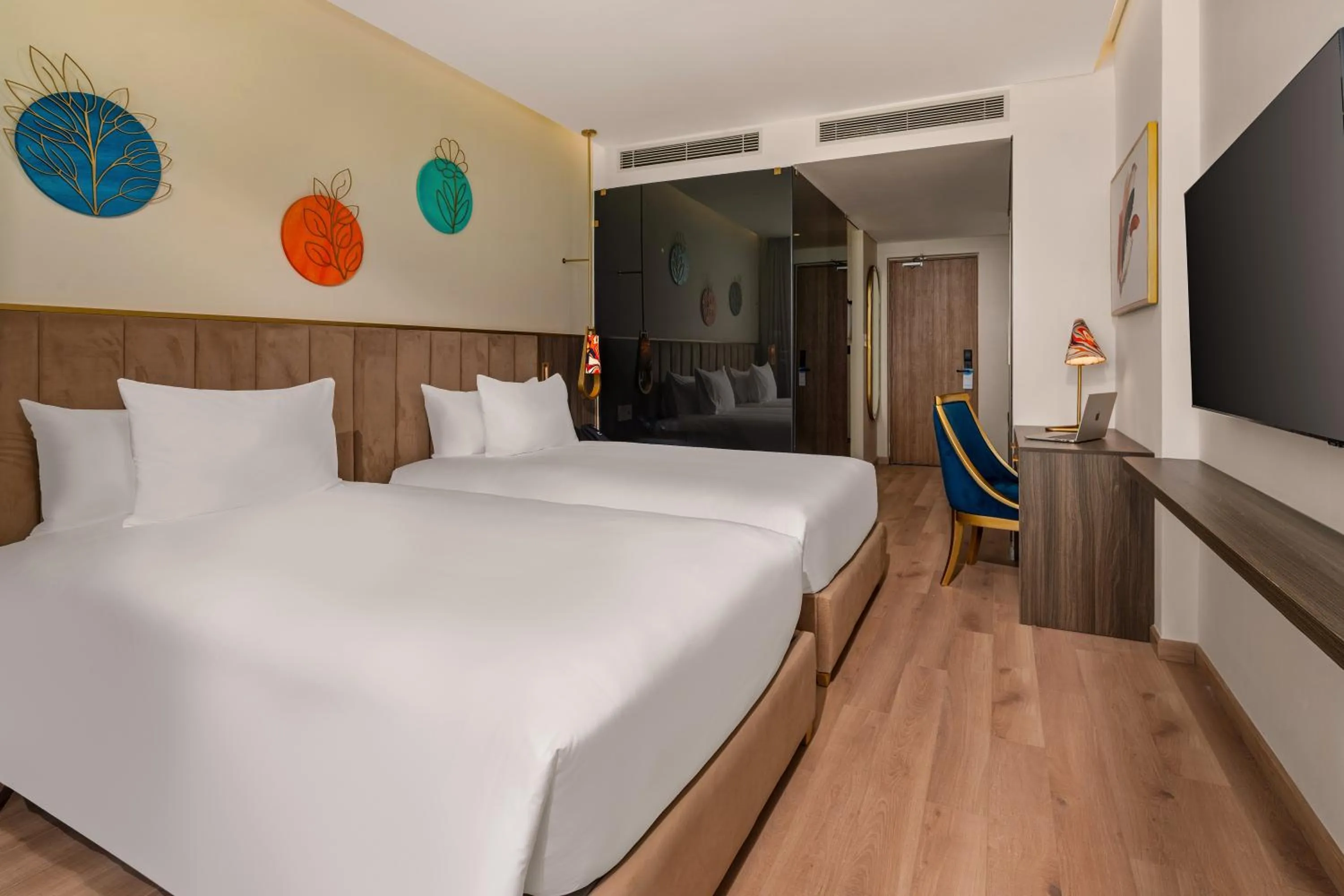 Bed in Wyndham Hoi An Royal Beachfront Resort & Villas