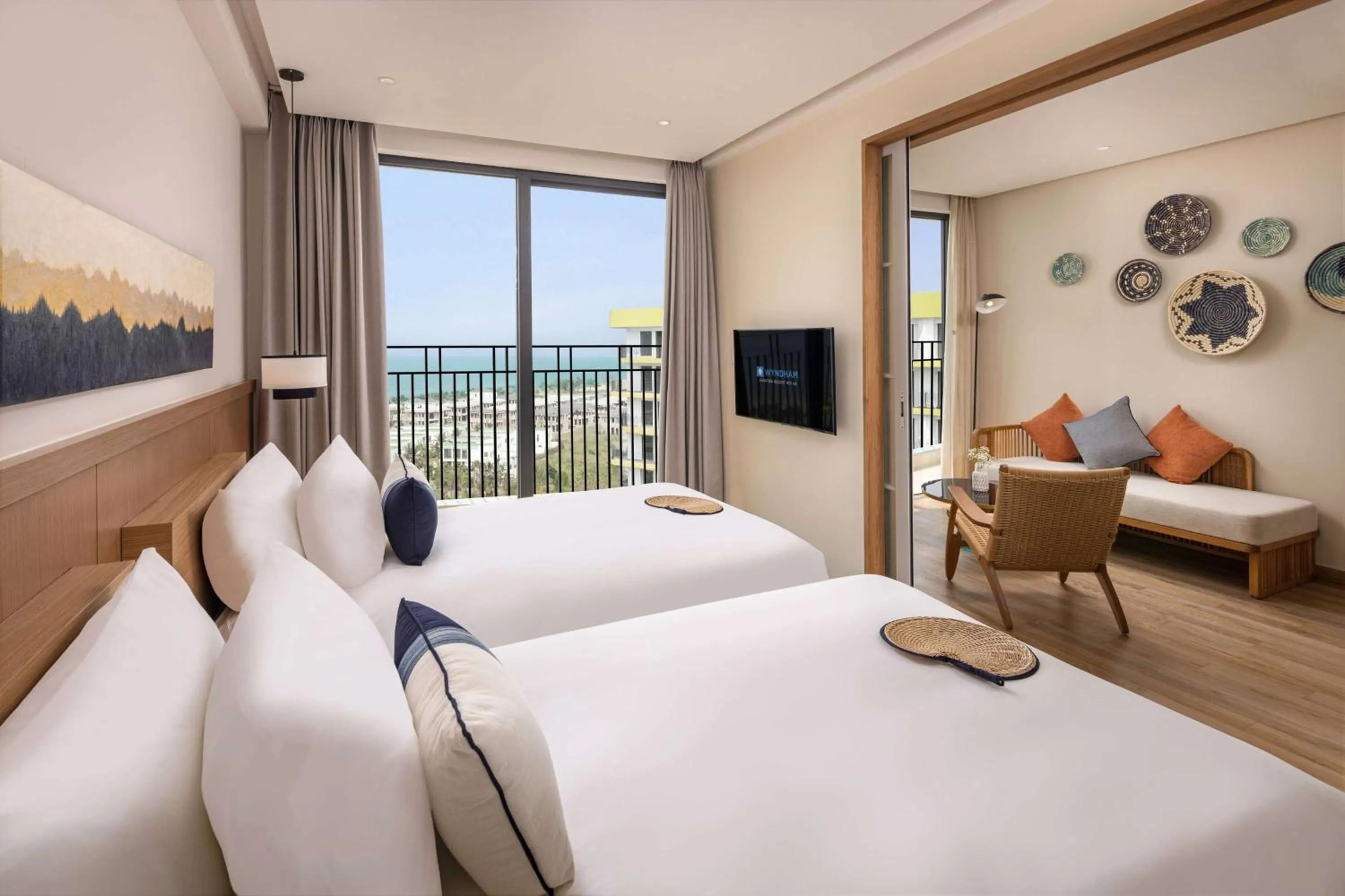 Photo of the whole room, Bed in Wyndham Hoi An Royal Beachfront Resort & Villas