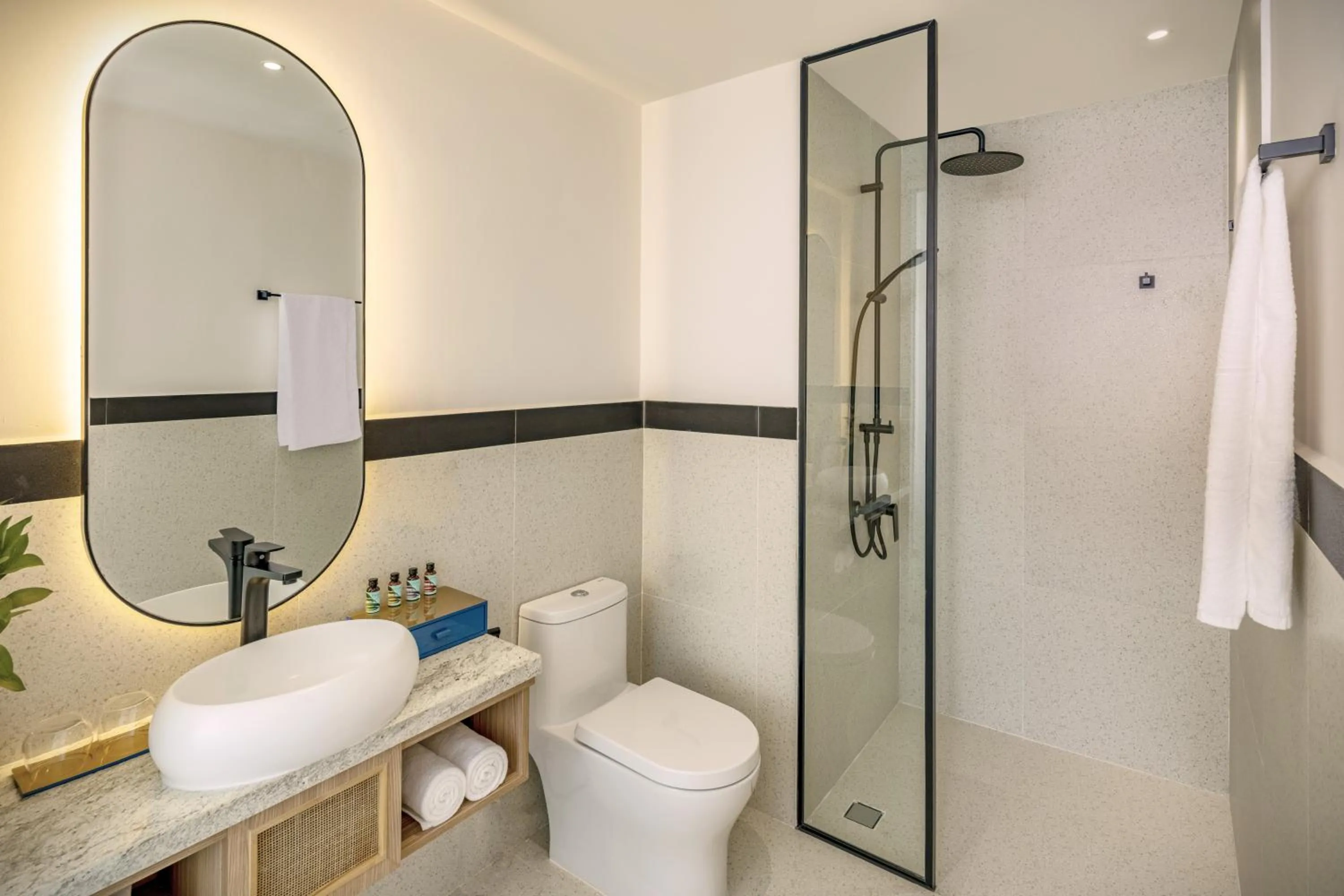 Shower in Wyndham Hoi An Royal Beachfront Resort & Villas