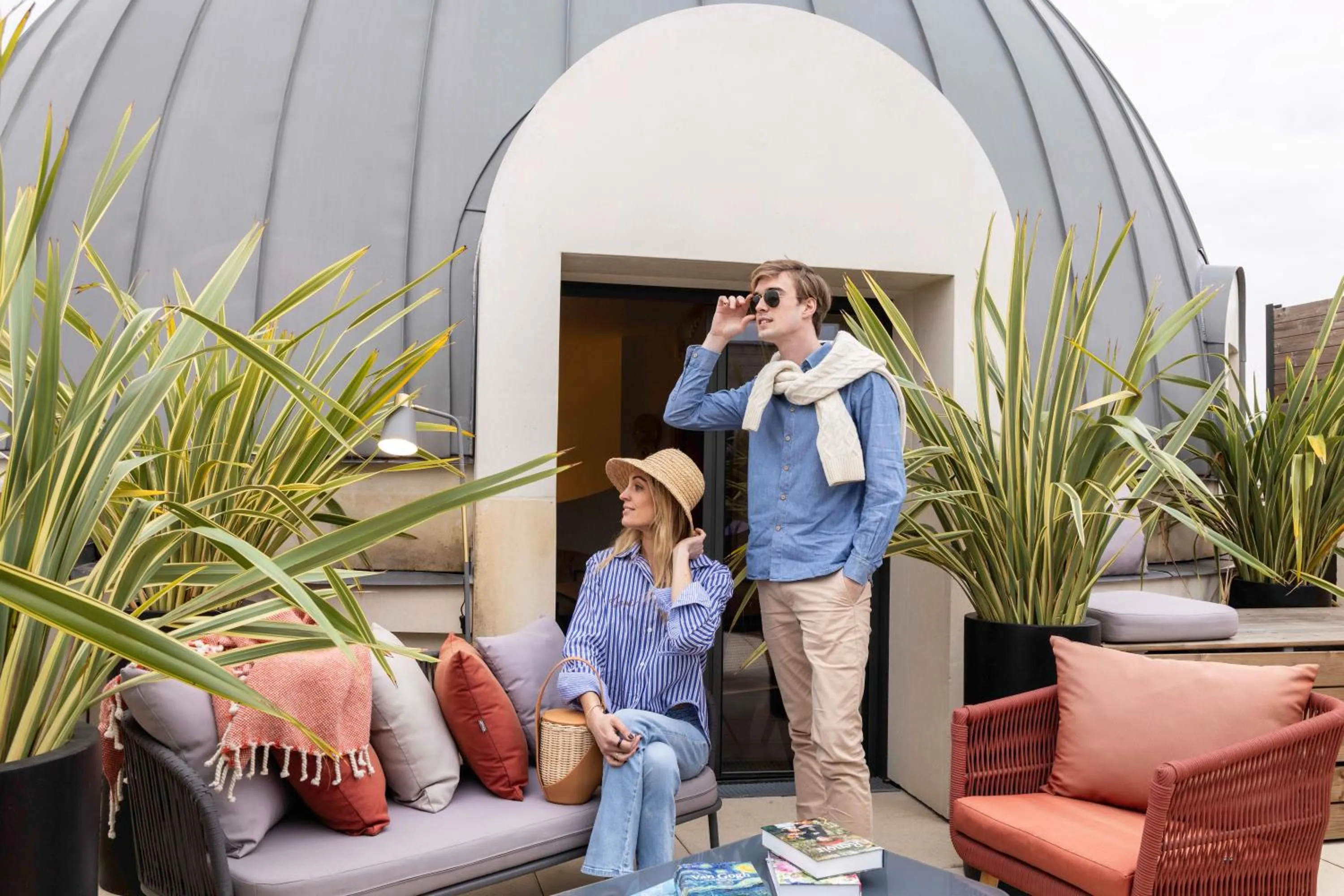 People in Yuna Porte-Maillot - ApartHotel