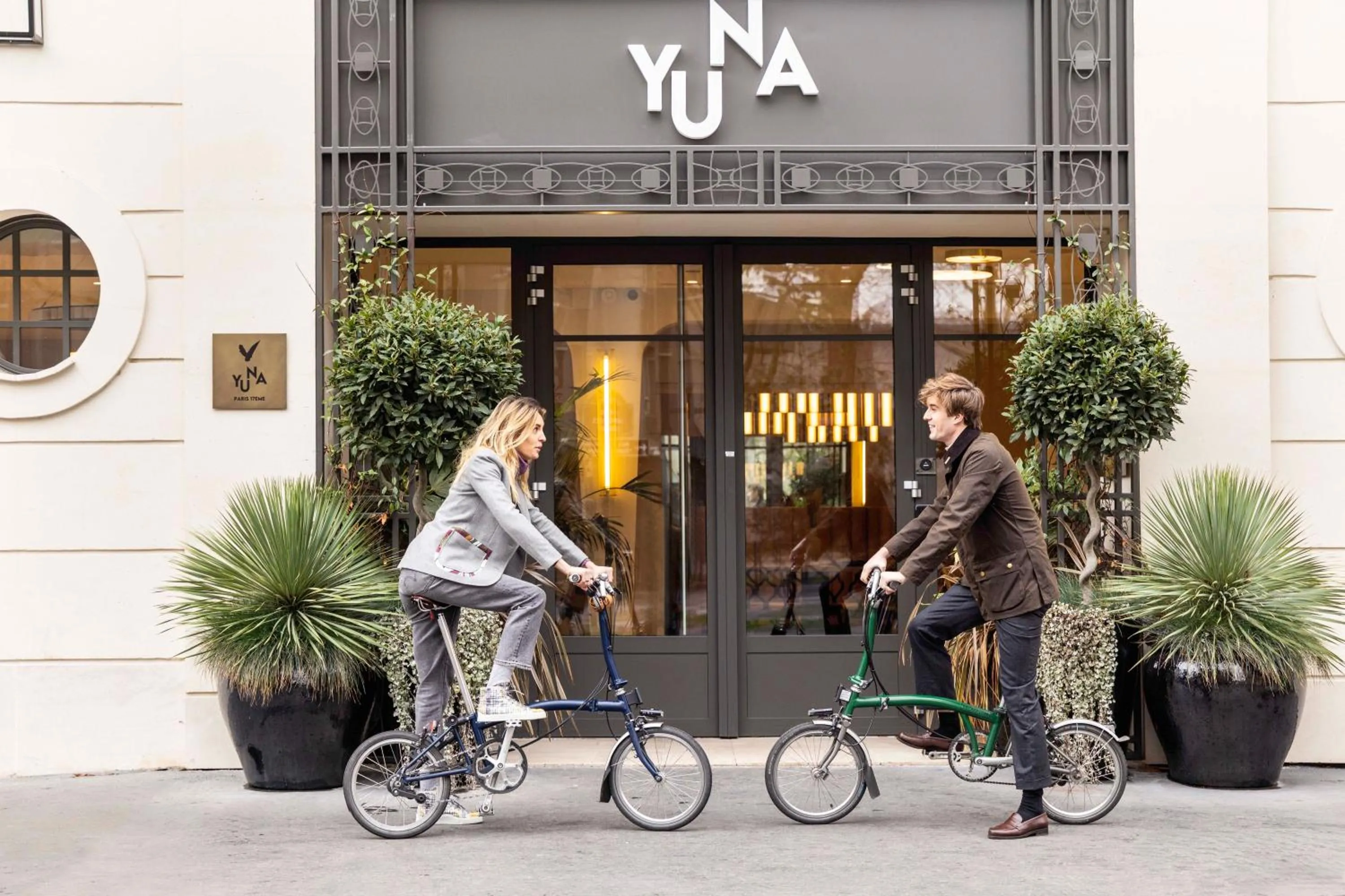 People in Yuna Porte-Maillot - ApartHotel