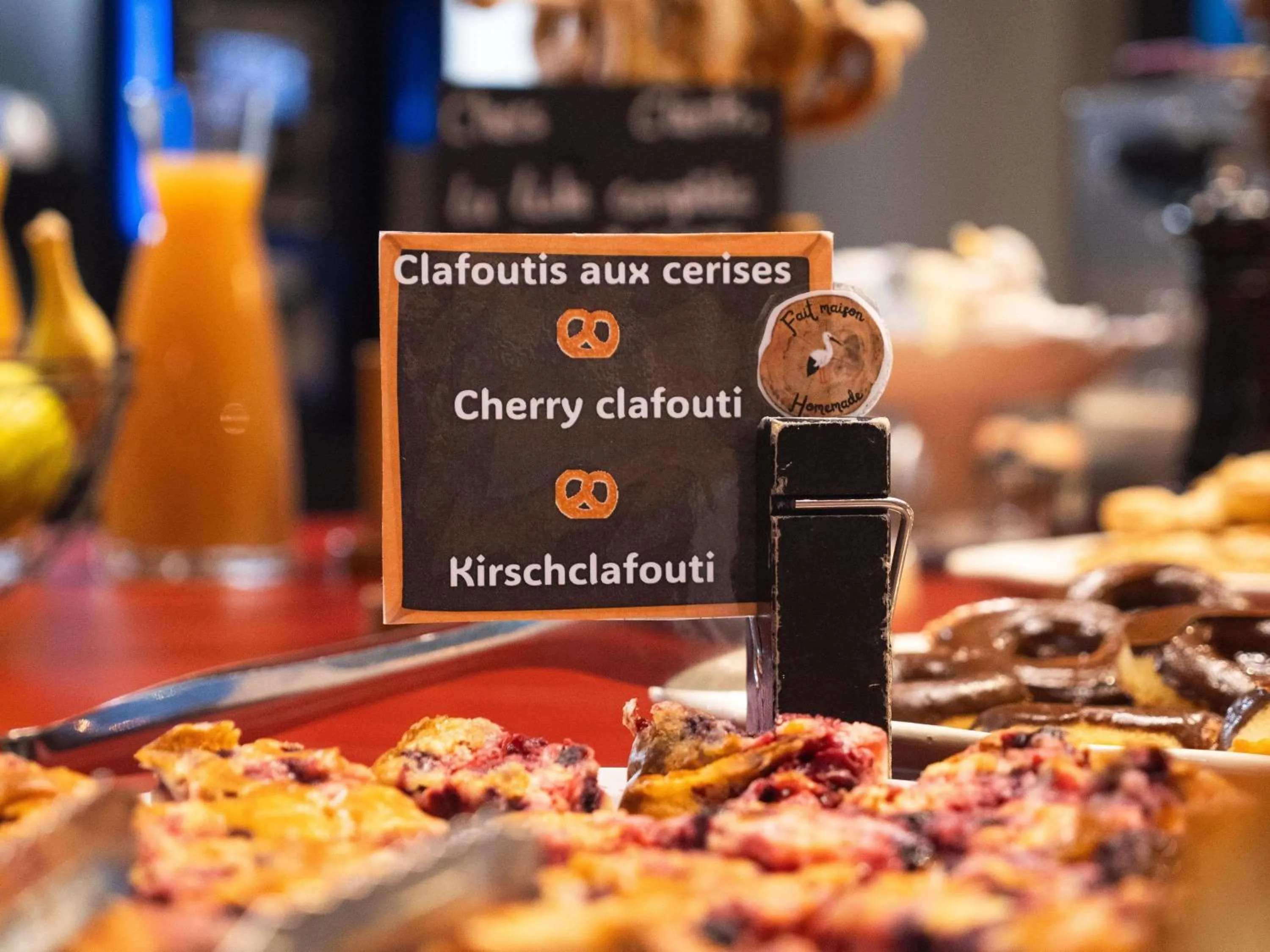 Breakfast in greet hotel Cernay Mulhouse