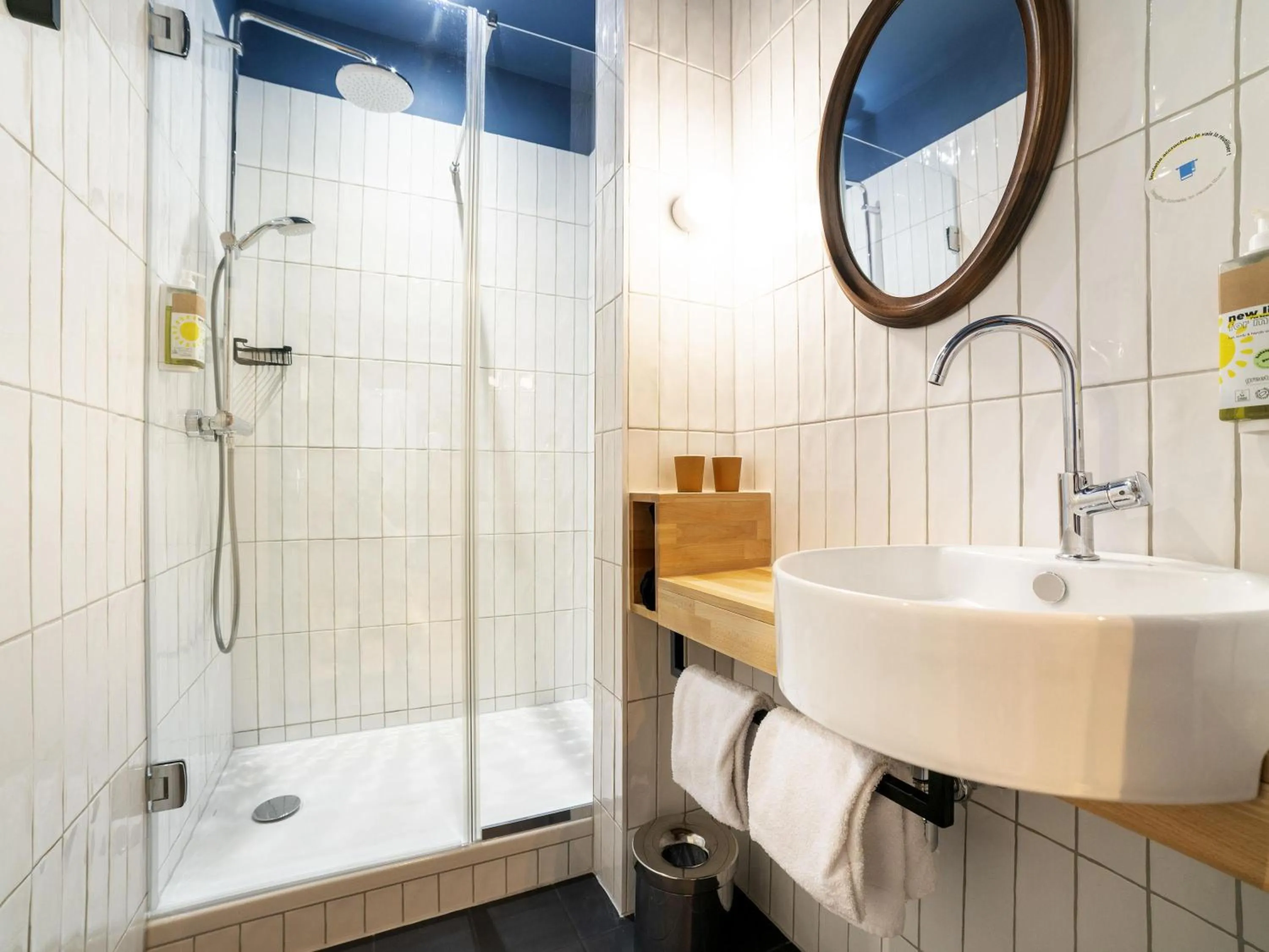 Bedroom in greet hotel Cernay Mulhouse