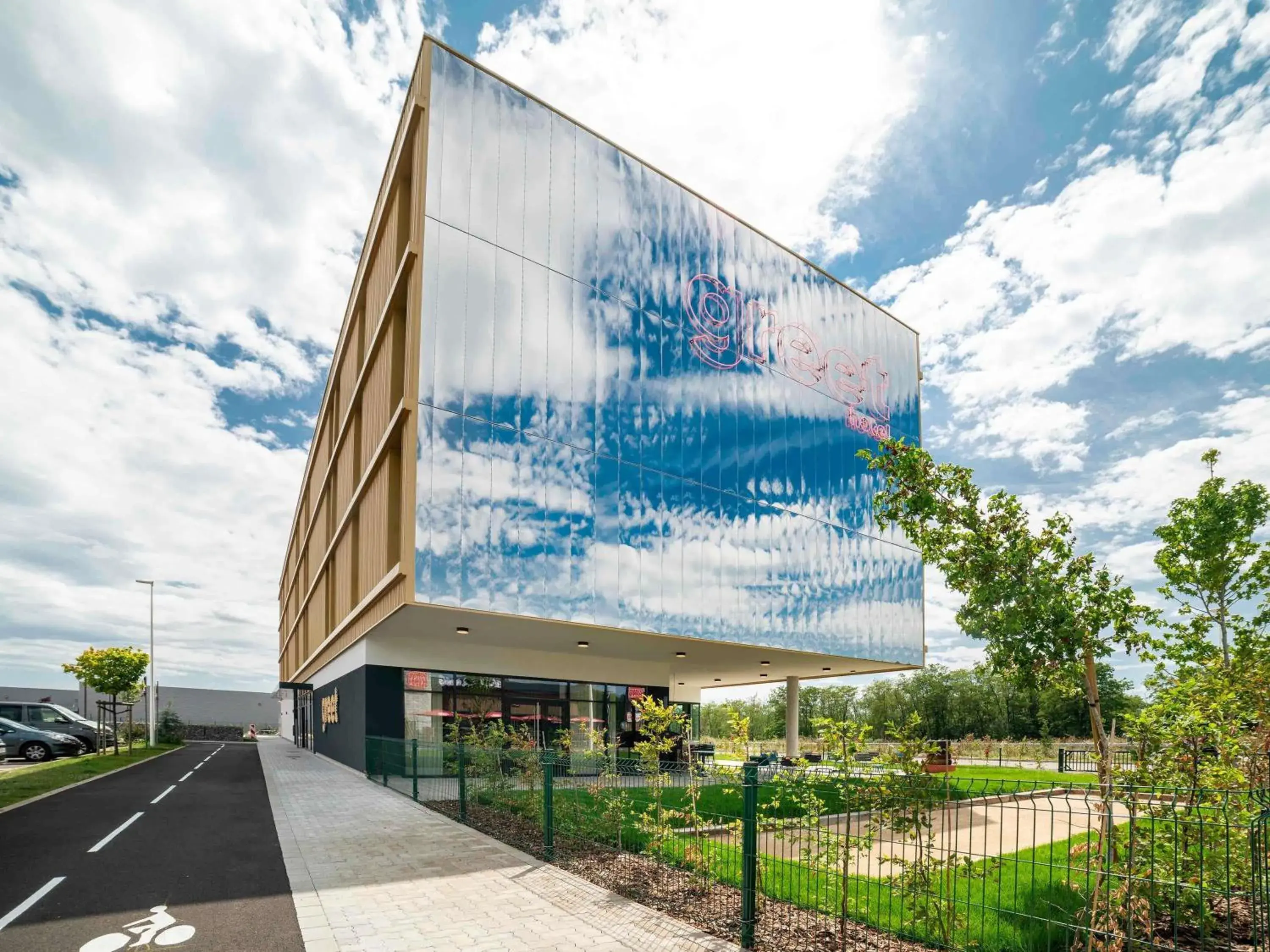 Property building in greet hotel Cernay Mulhouse Property building in greet hotel Cernay Mulhouse