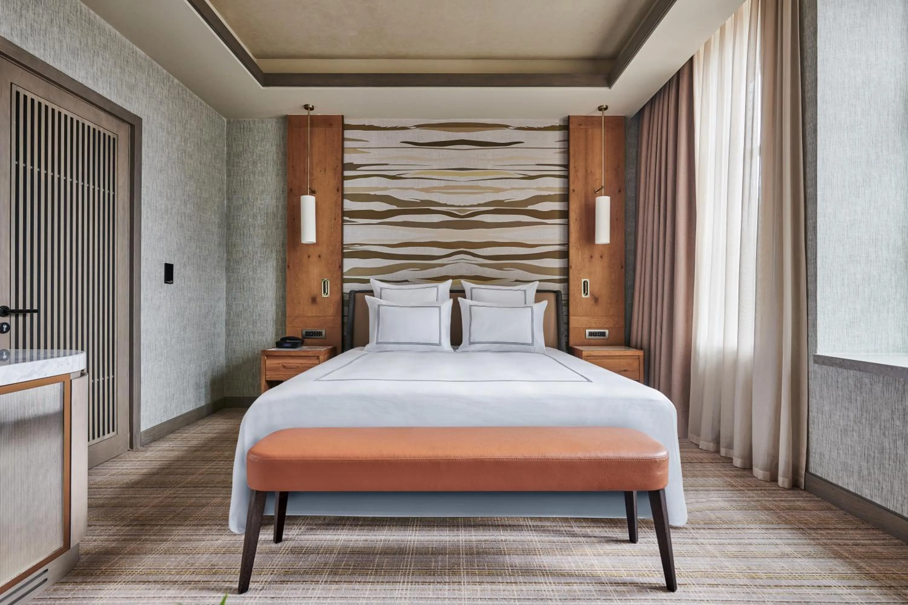 Bed in Swissotel Uludag Bursa