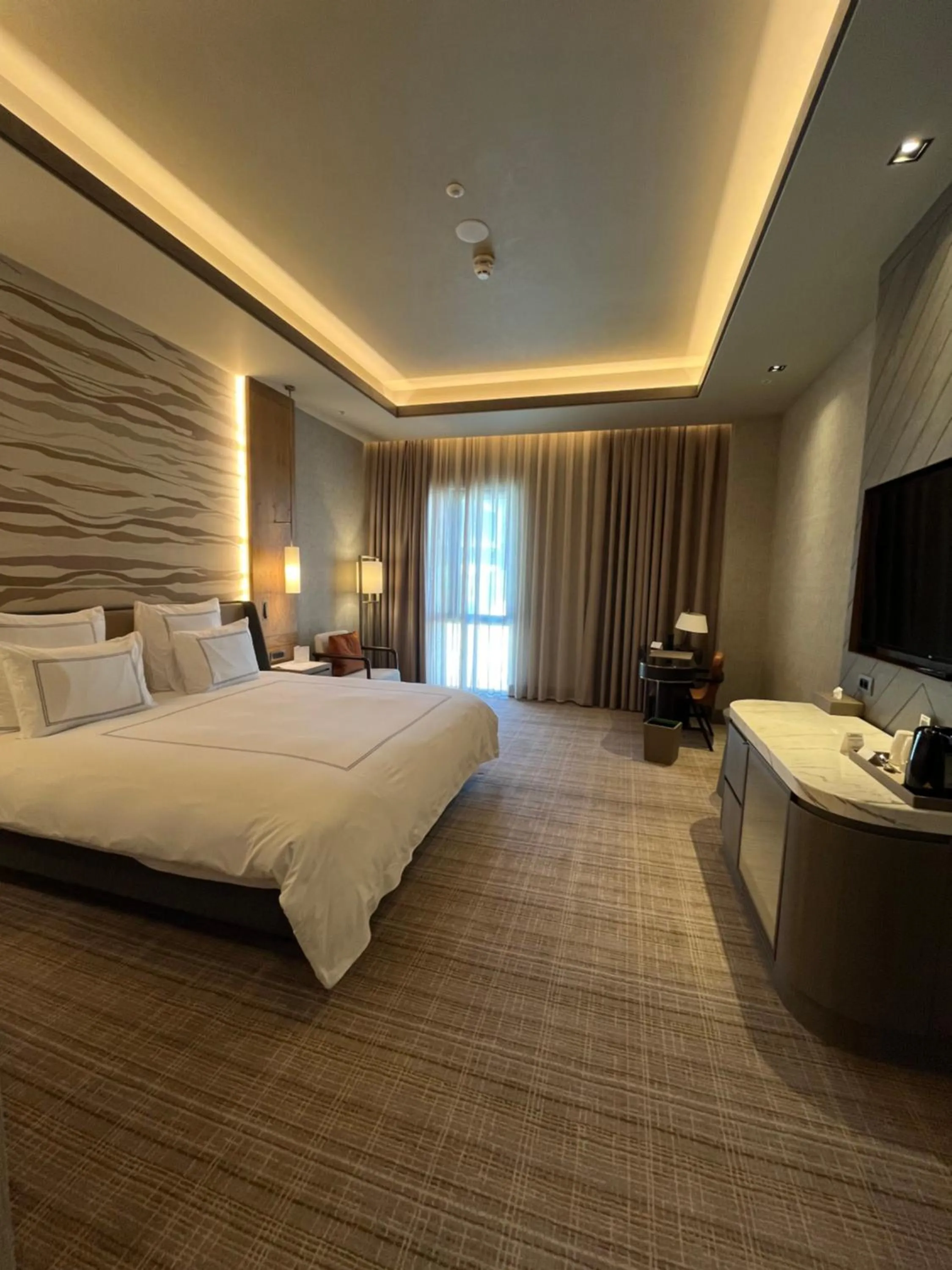 Bed in Swissotel Uludag Bursa