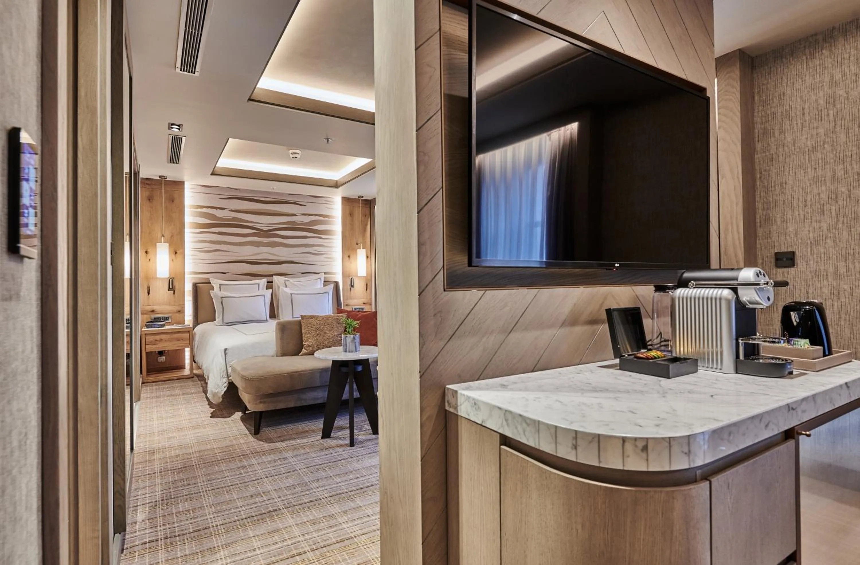 Bed in Swissotel Uludag Bursa