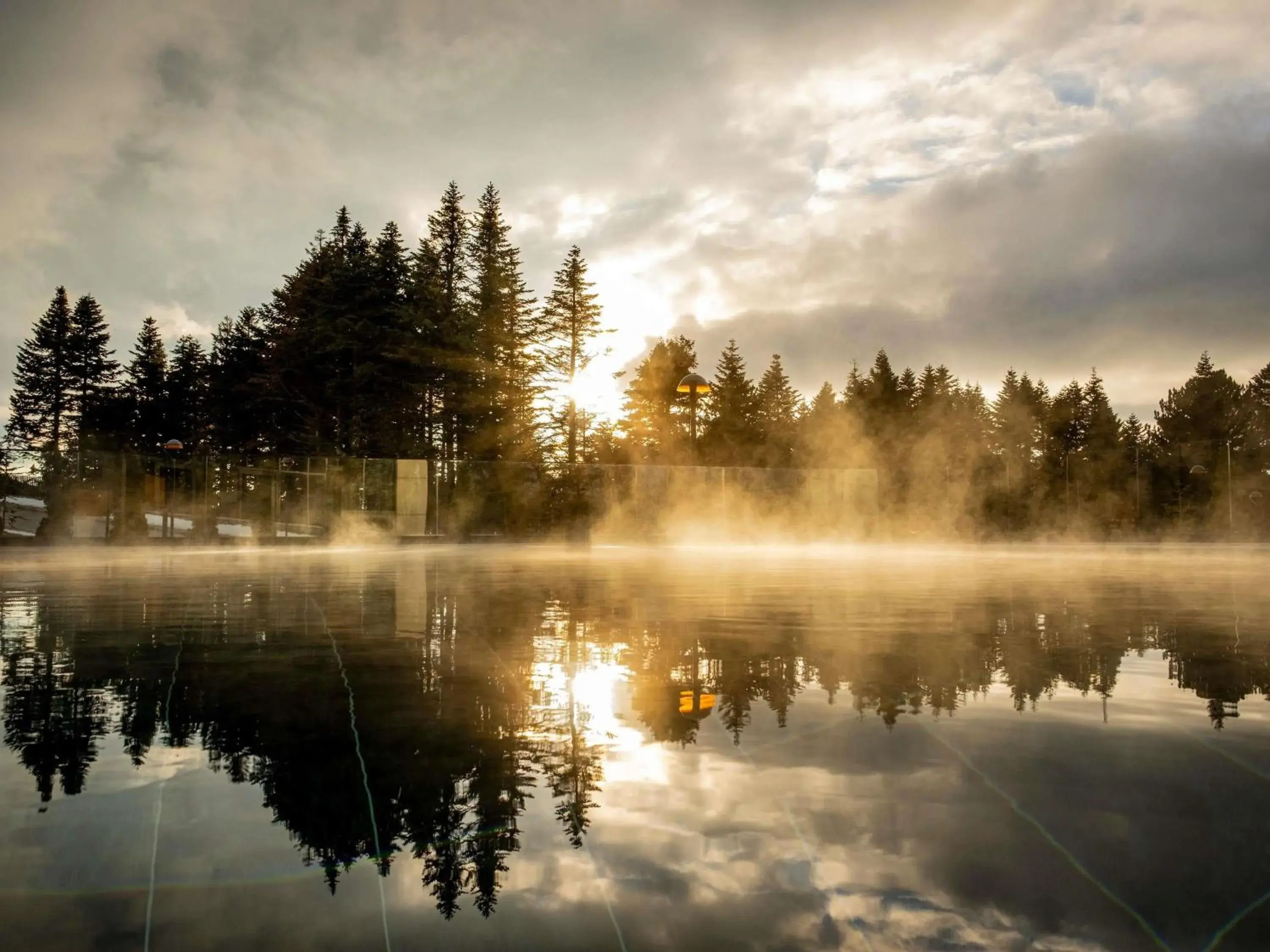 Pool view in Swissotel Uludag Bursa Pool view in Swissotel Uludag Bursa